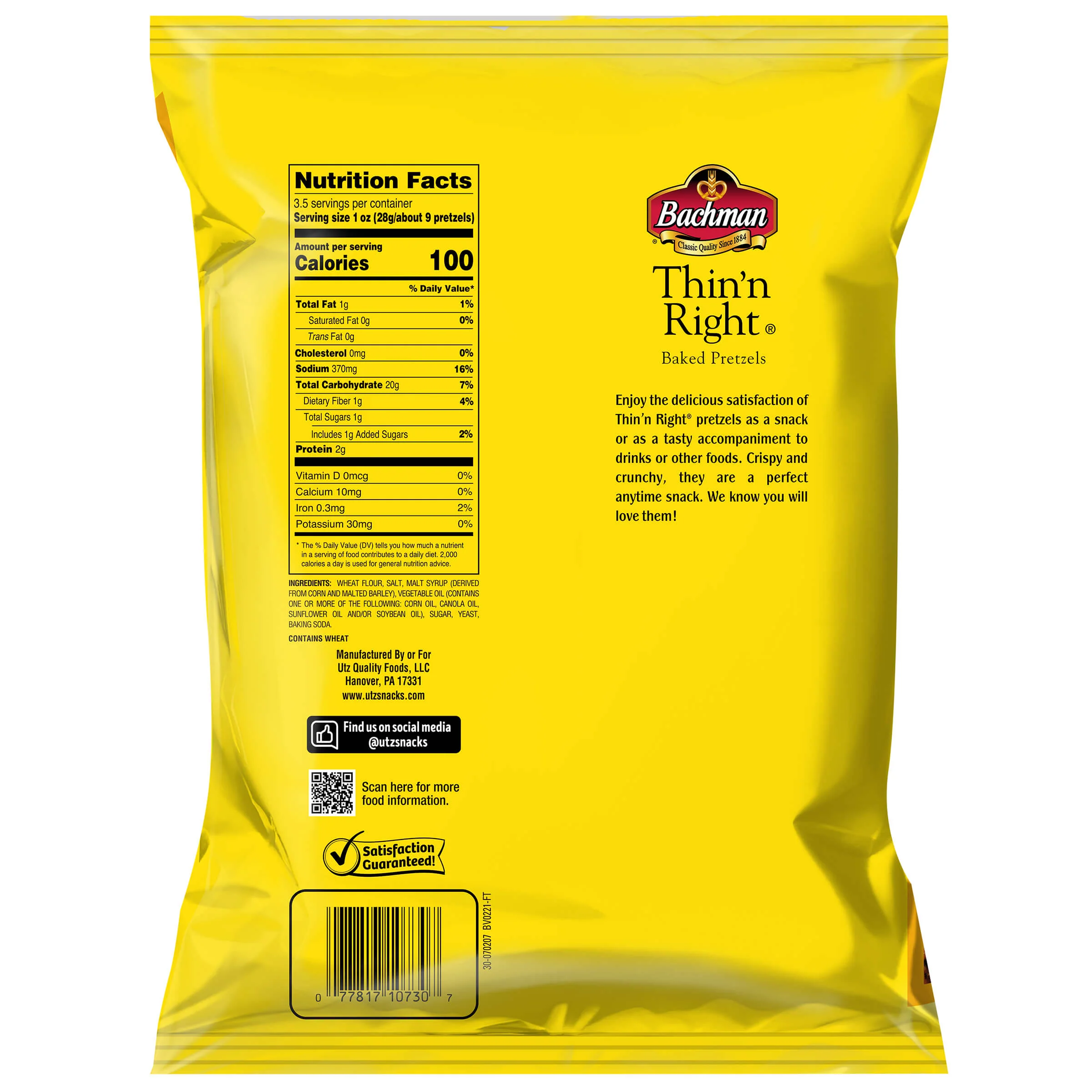 Bachman Thin 'N Right Pretzels - Image 5