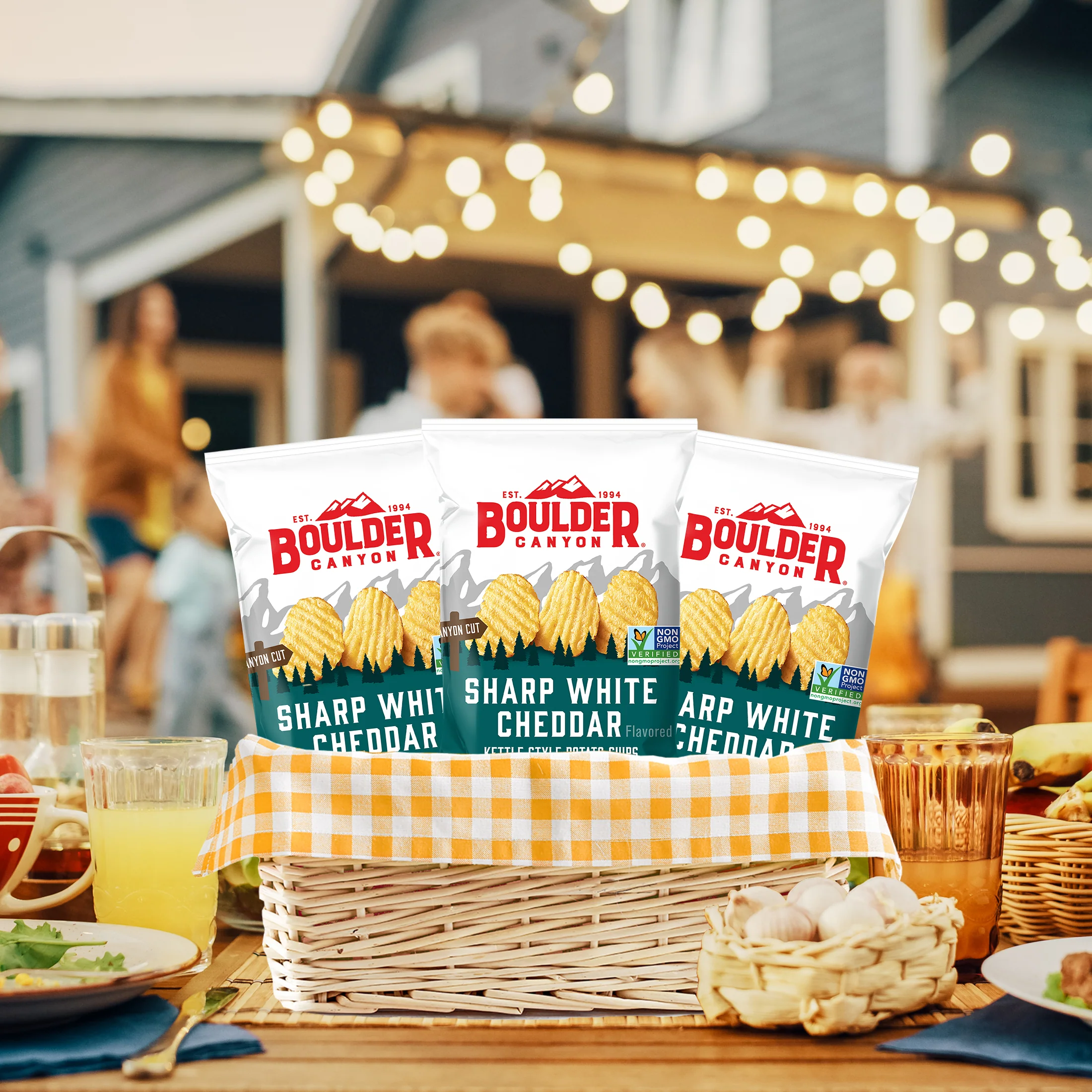 Boulder Canyon Kettle Potato Chips Canyon Cut Sharp White Cheddar - Image 8