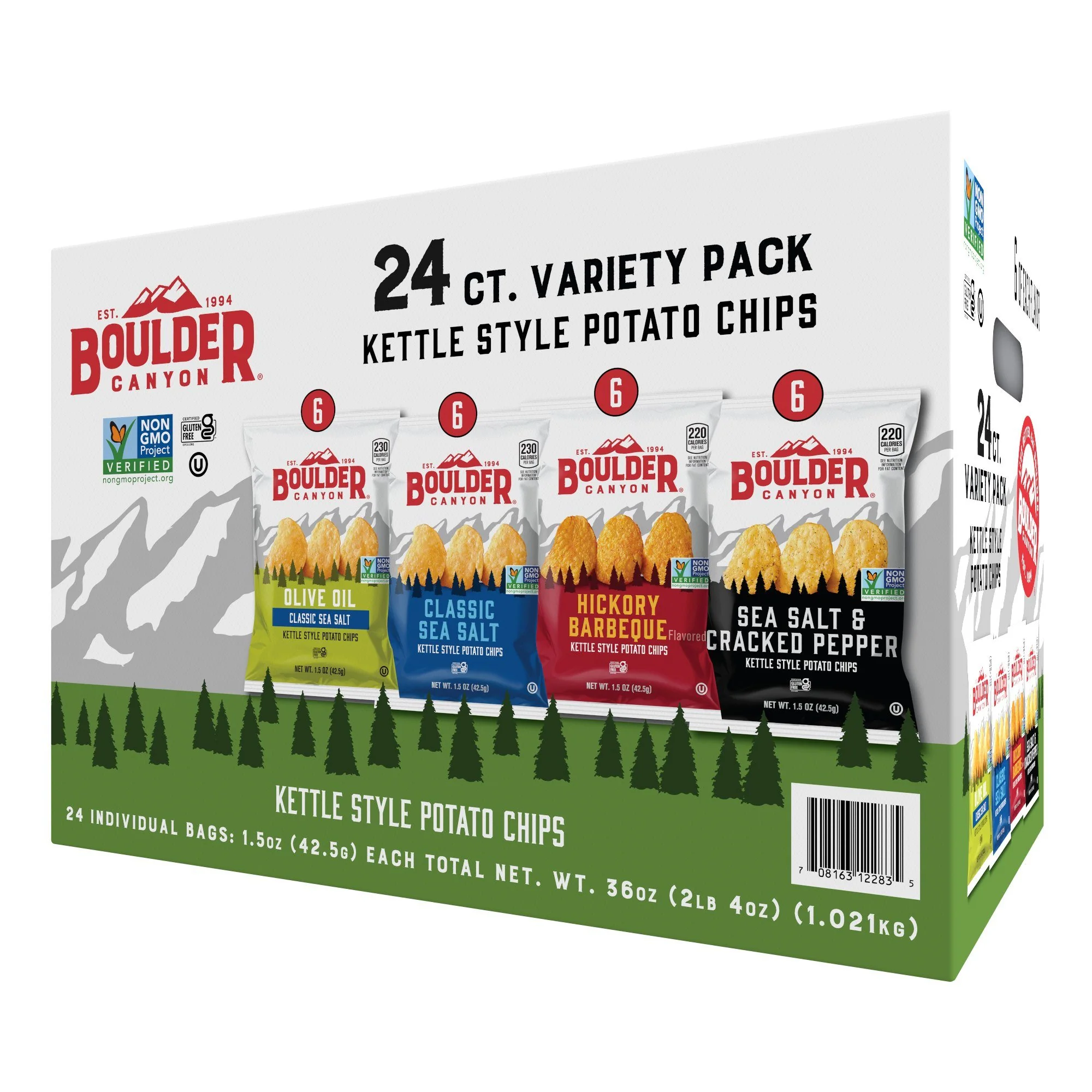 Boulder Canyon Kettle Potato Chips Variety Box 1.5 oz 24 count - Image 4
