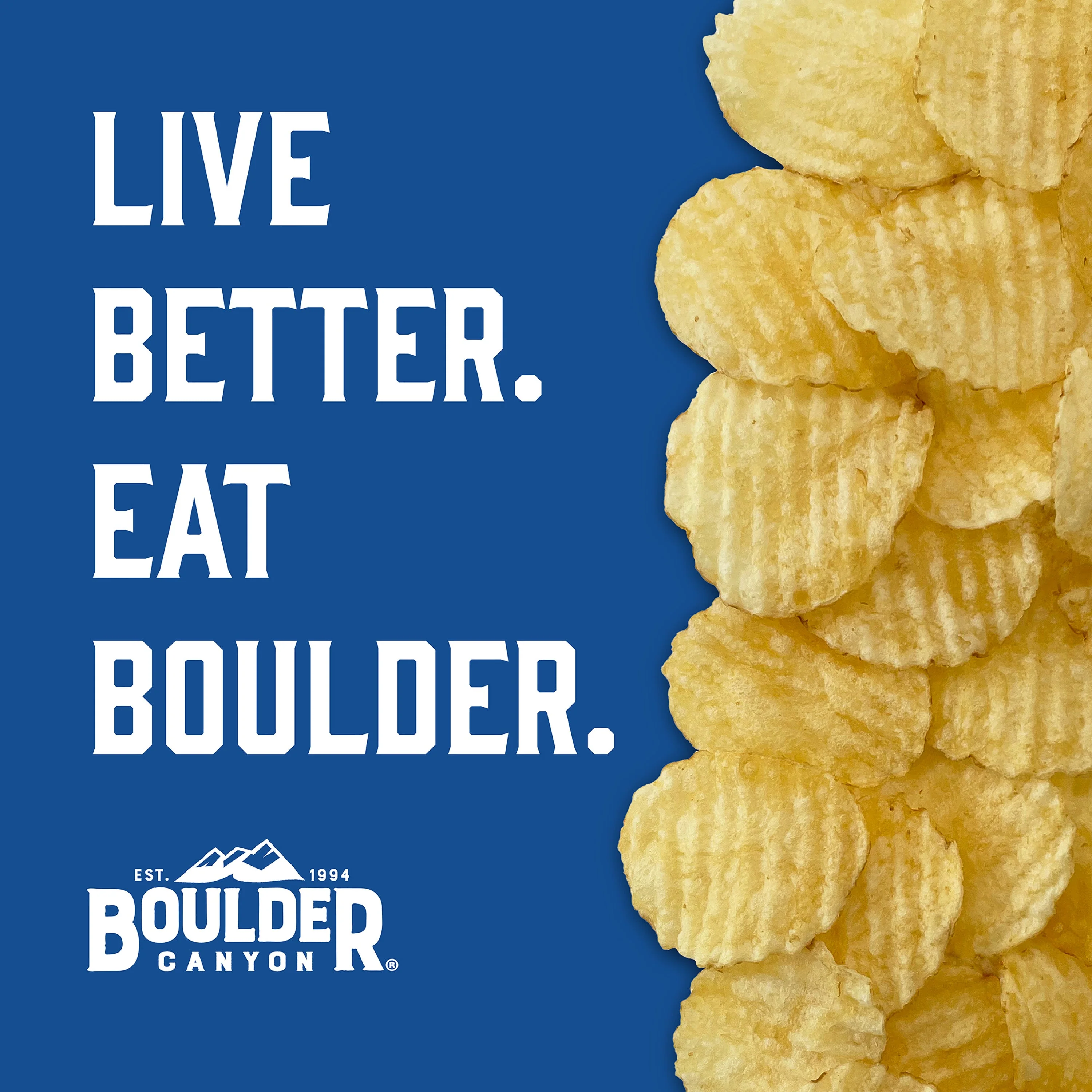 Boulder Canyon Wavy Sea Salt Potato Chips - Image 4