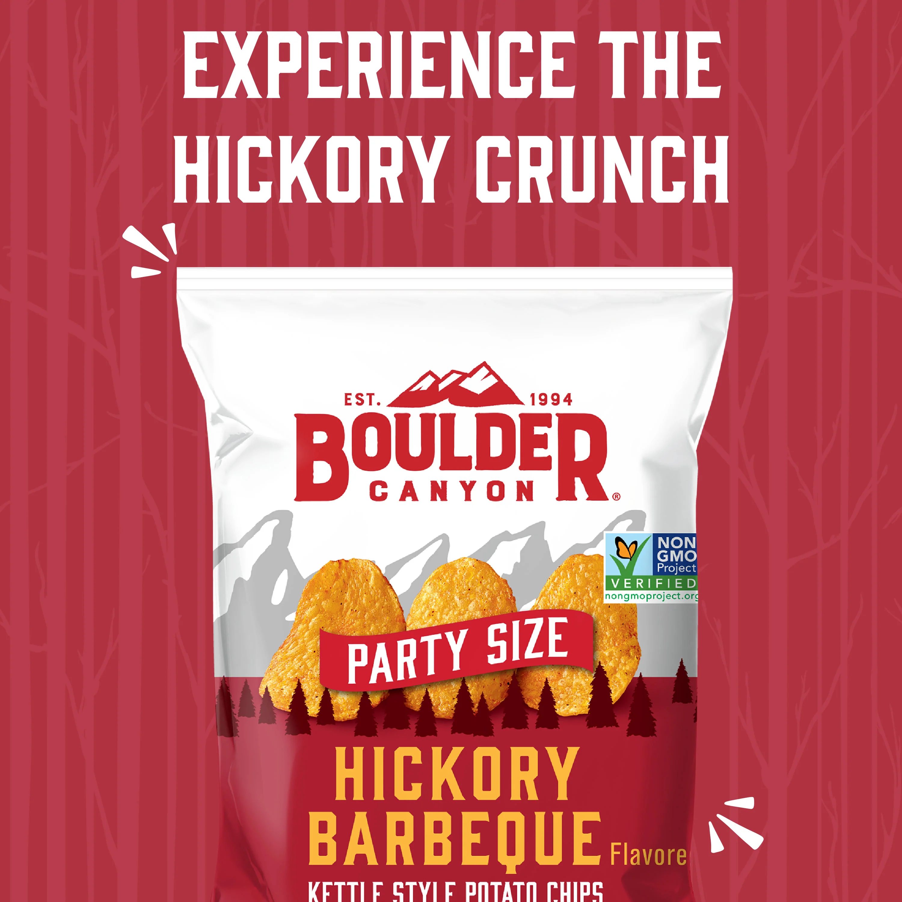 Boulder Canyon Kettle Potato Chips Hickory BBQ - Image 3