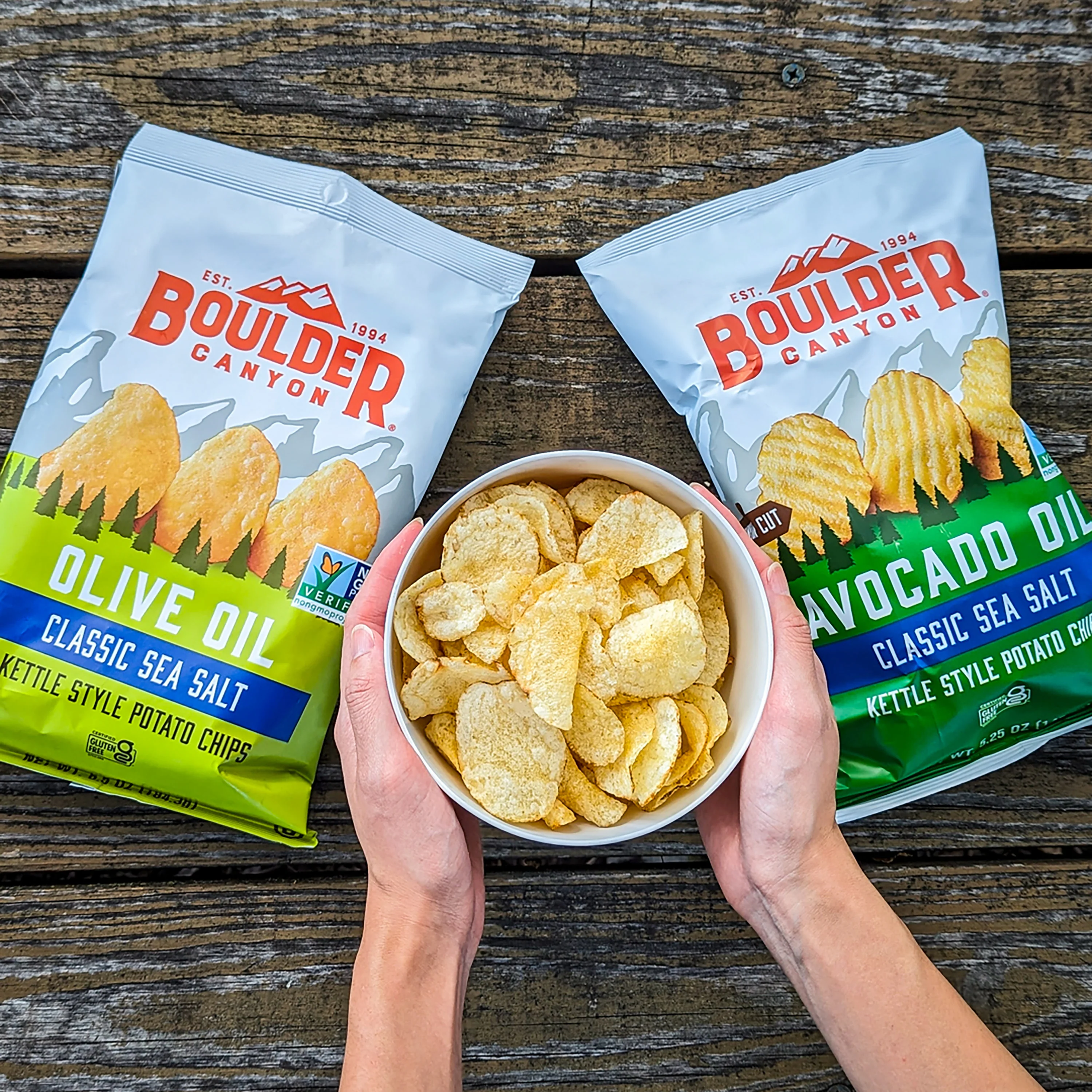 Boulder Canyon Kettle Potato Chips Olive Oil Sea Salt 6.5 oz - Image 3
