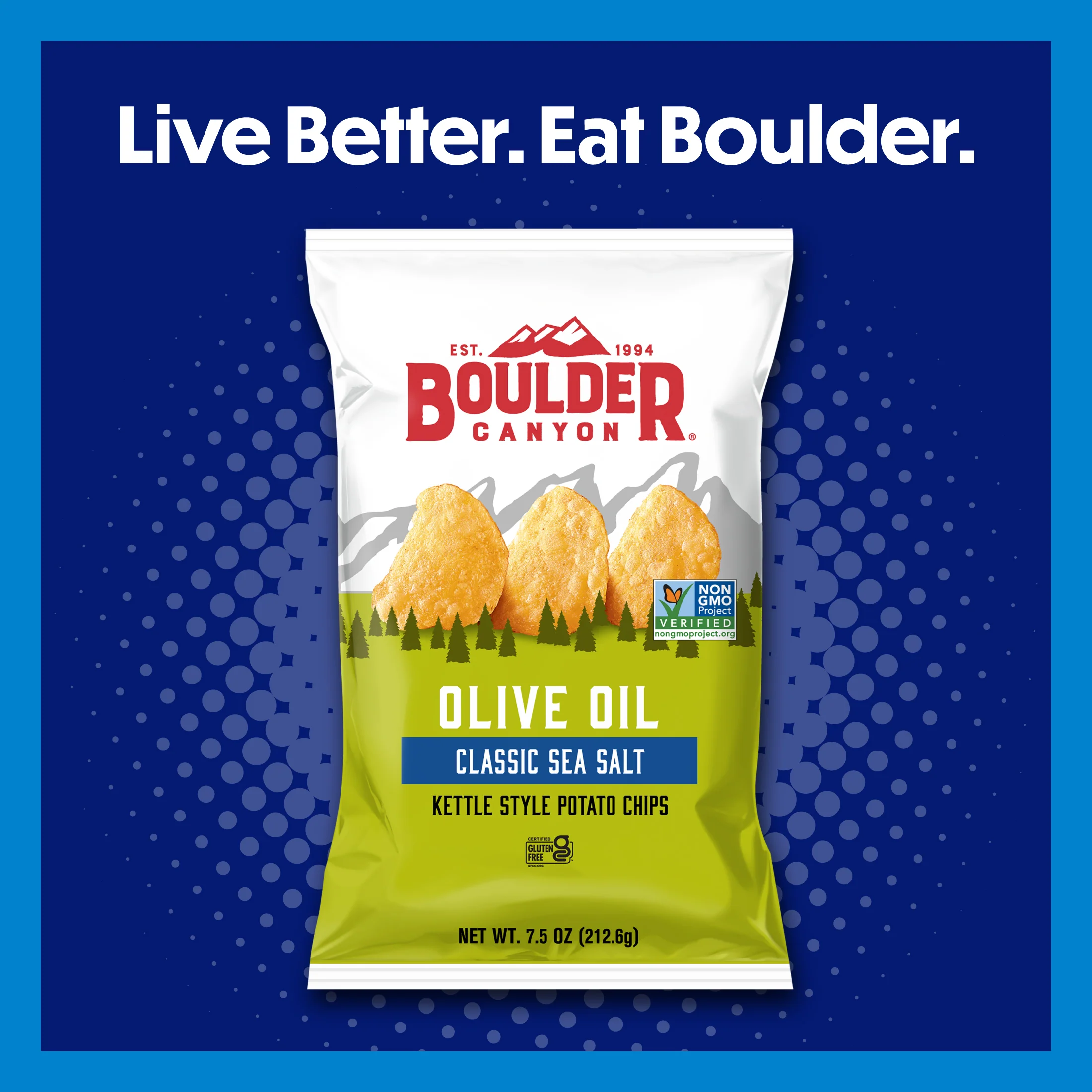 Boulder Canyon Kettle Potato Chips Olive Oil Sea Salt - Image 3