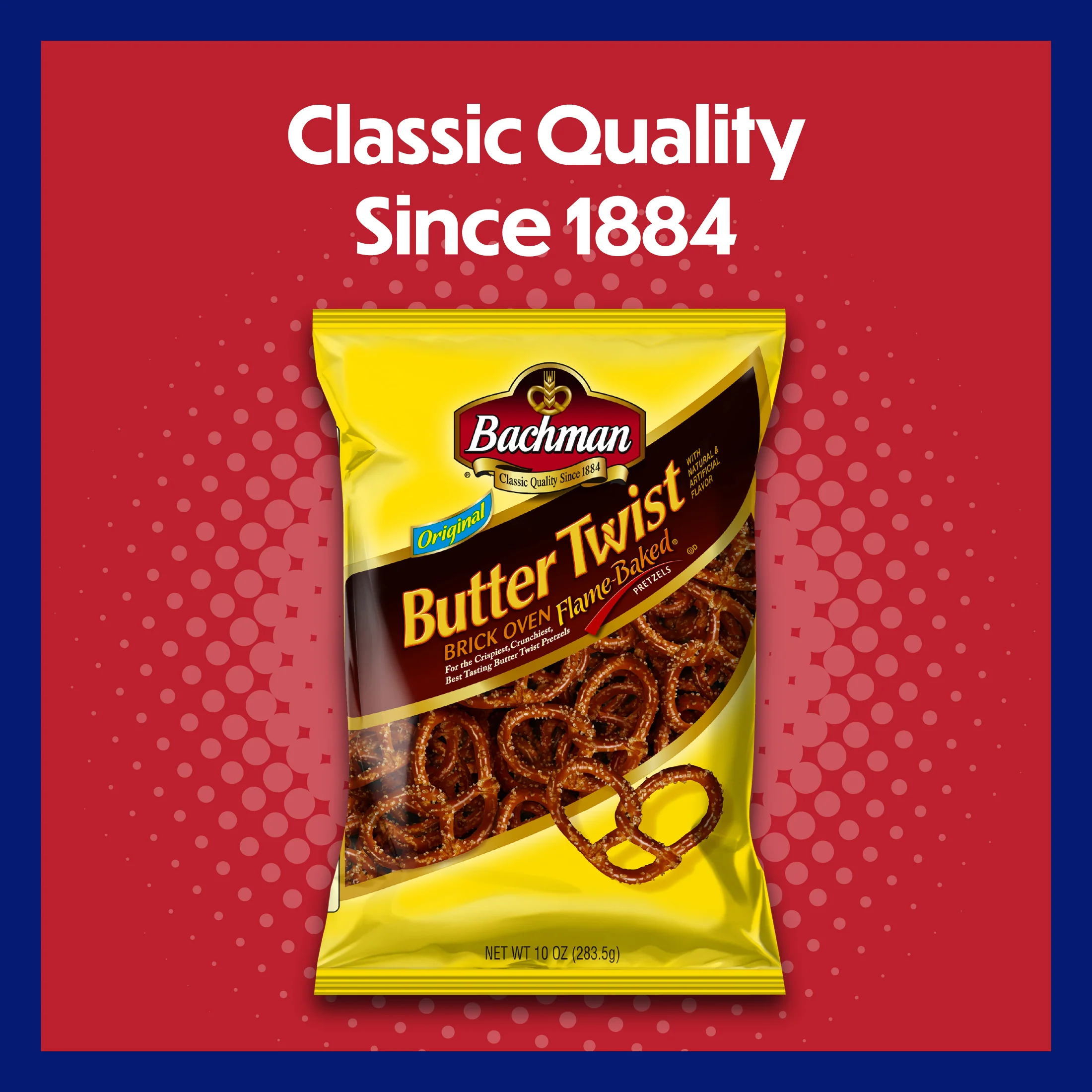 Bachman Butter Twist Pretzels 10 oz - Image 2
