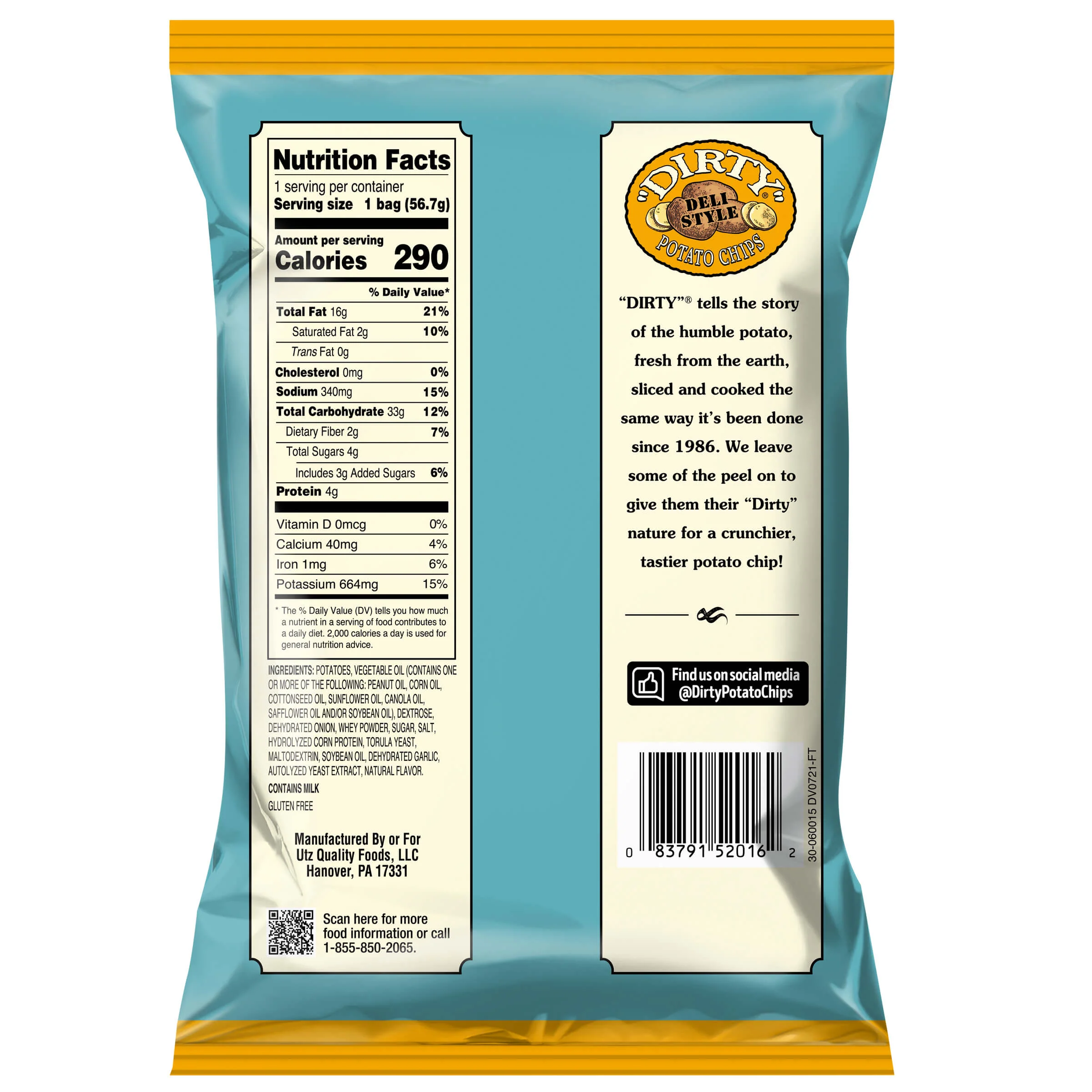 Dirty Kettle Style Potato Chips Maui Onion - Image 7