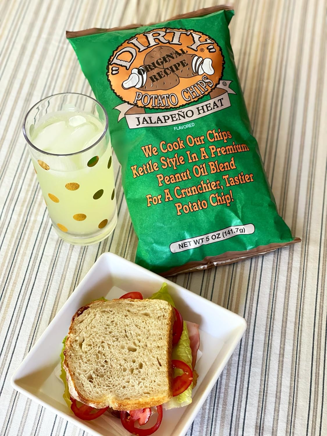 Dirty Kettle Style Potato Chips Jalapeno Heat 4.75 oz - Image 2