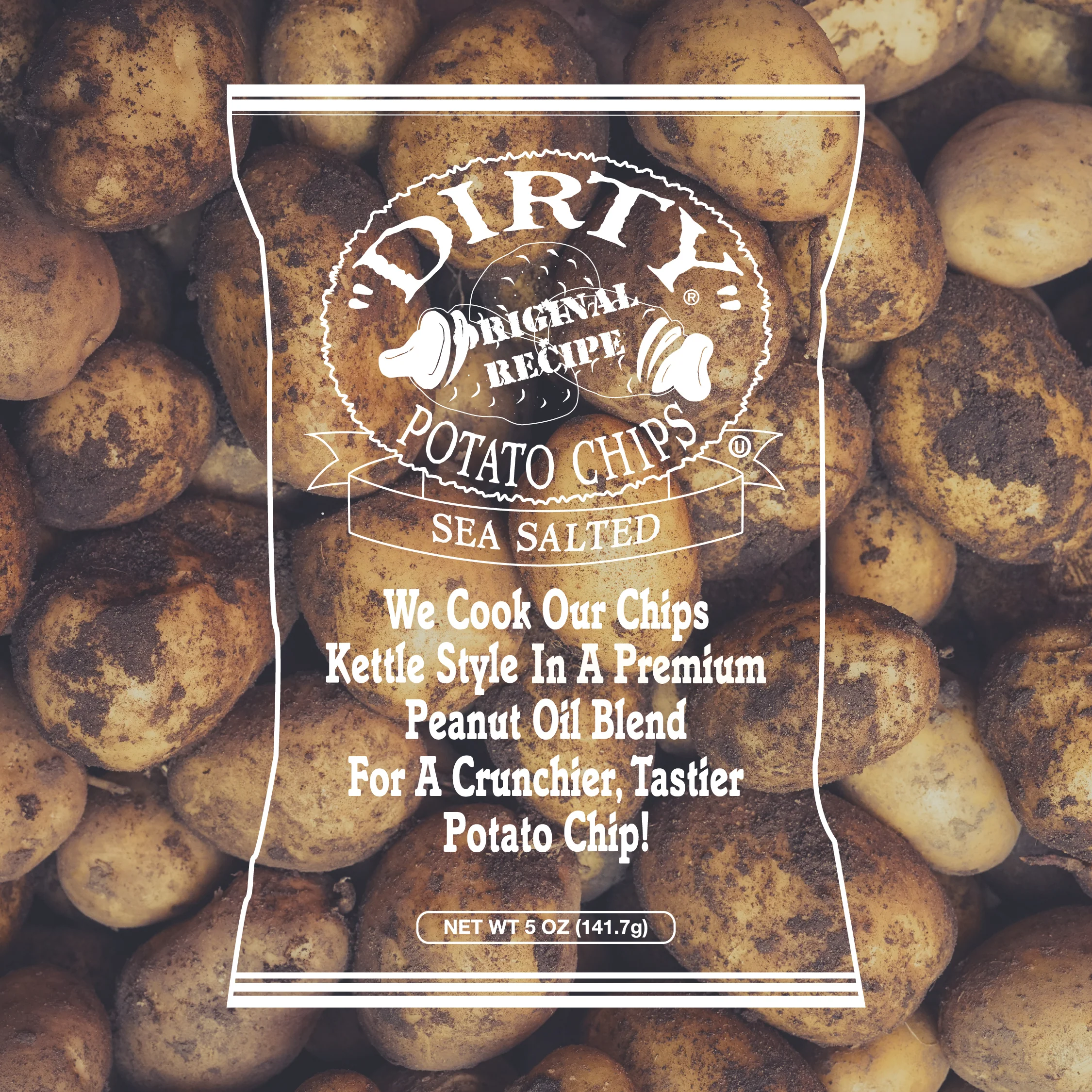 Dirty Kettle Style Potato Chips Mesquite BBQ 2 oz - Image 3