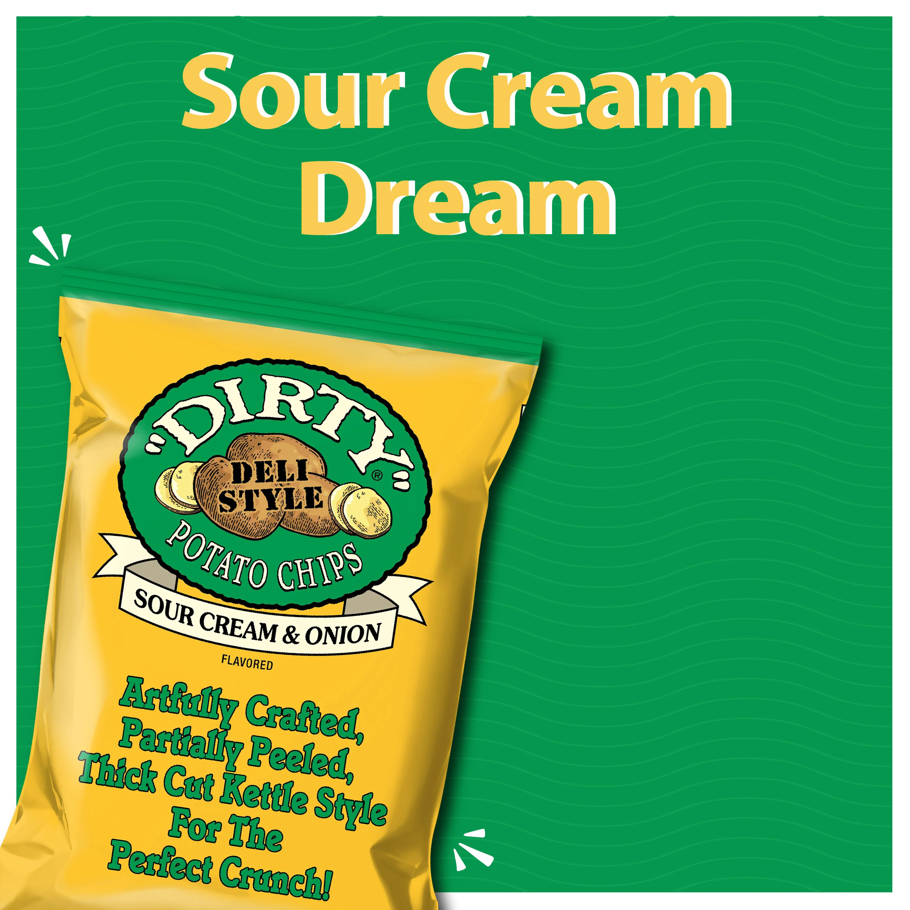 Dirty Kettle Style Potato Chips Variety Box 2 oz. 25 count - Image 4