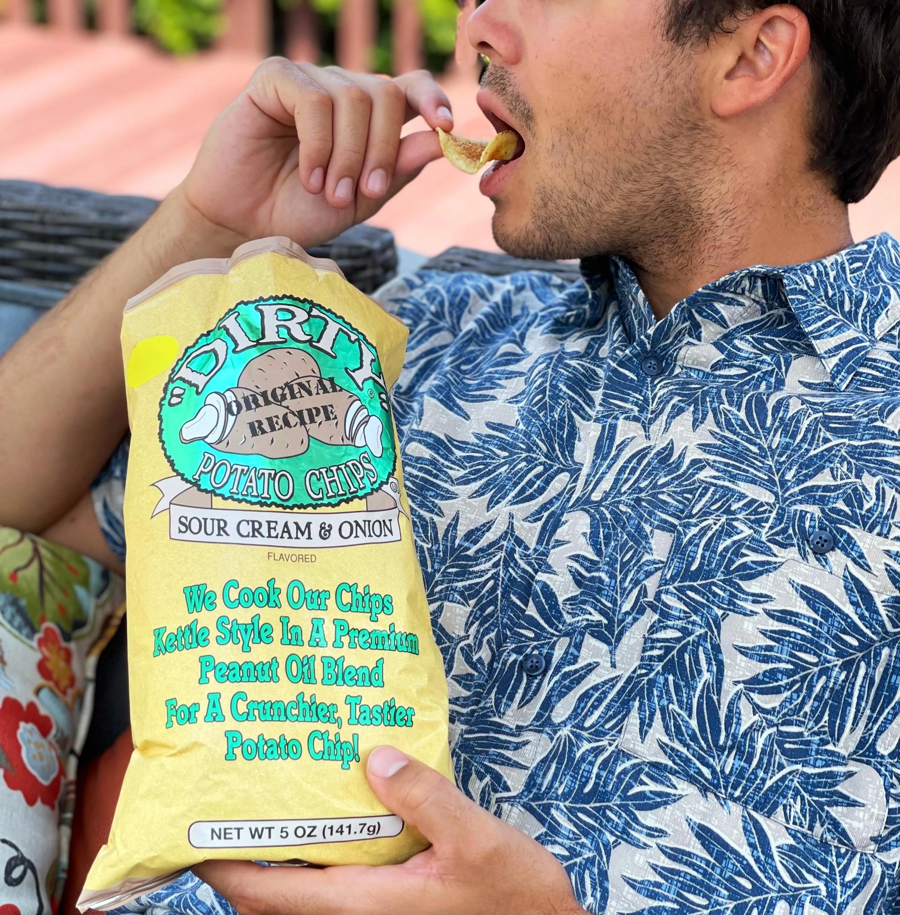 Dirty Kettle Style Potato Chips Sour Cream & Onion 2 oz - Image 3
