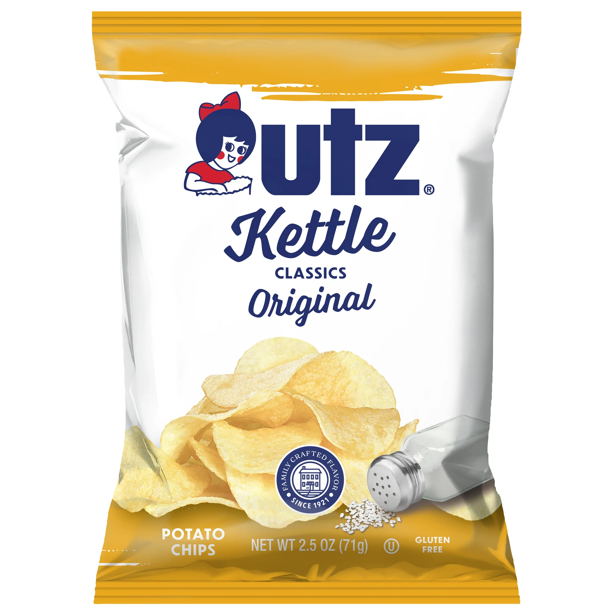 Utz Kettle Classics Potato Chips Original 2.5 oz.