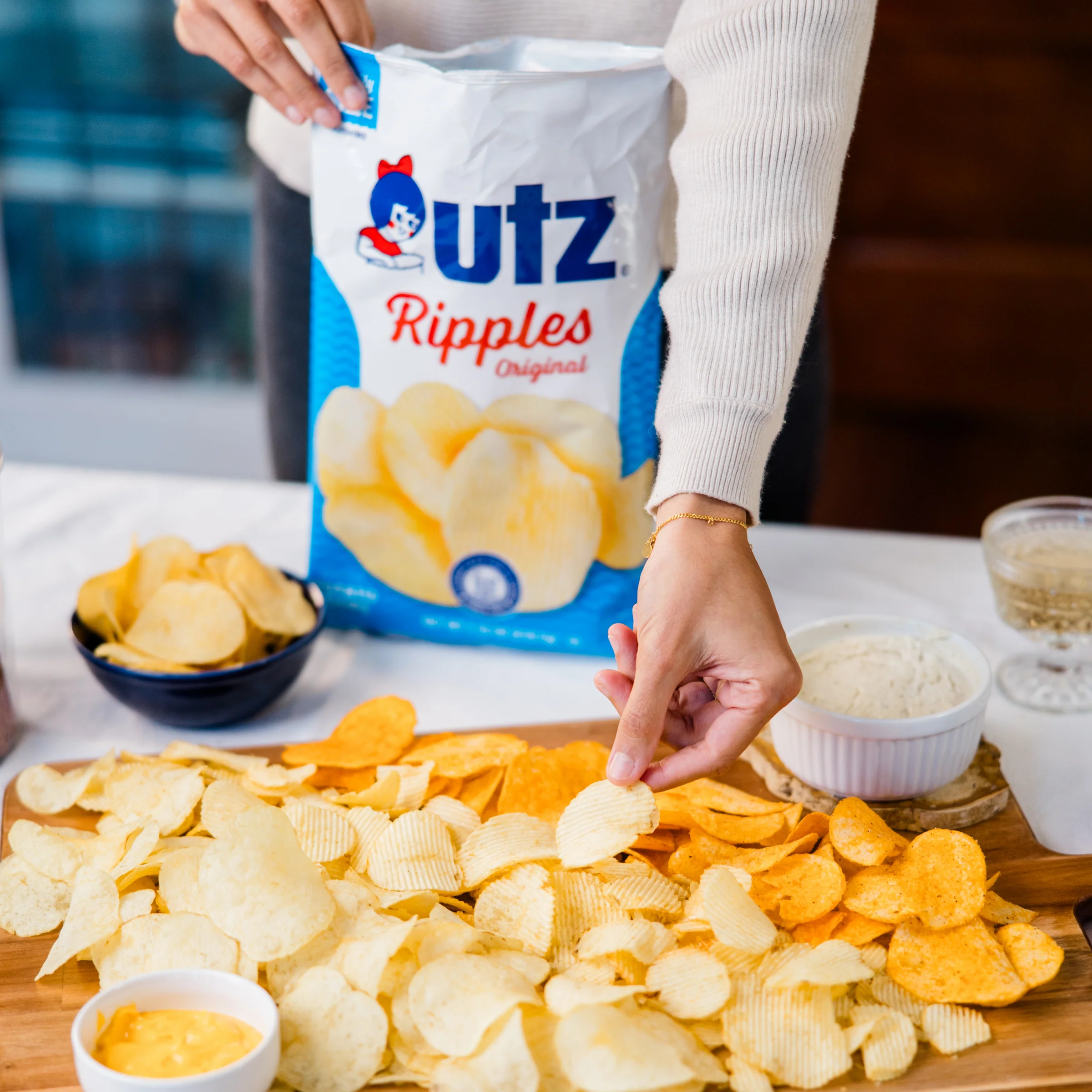 Utz Ripples Original Potato Chips - Image 5