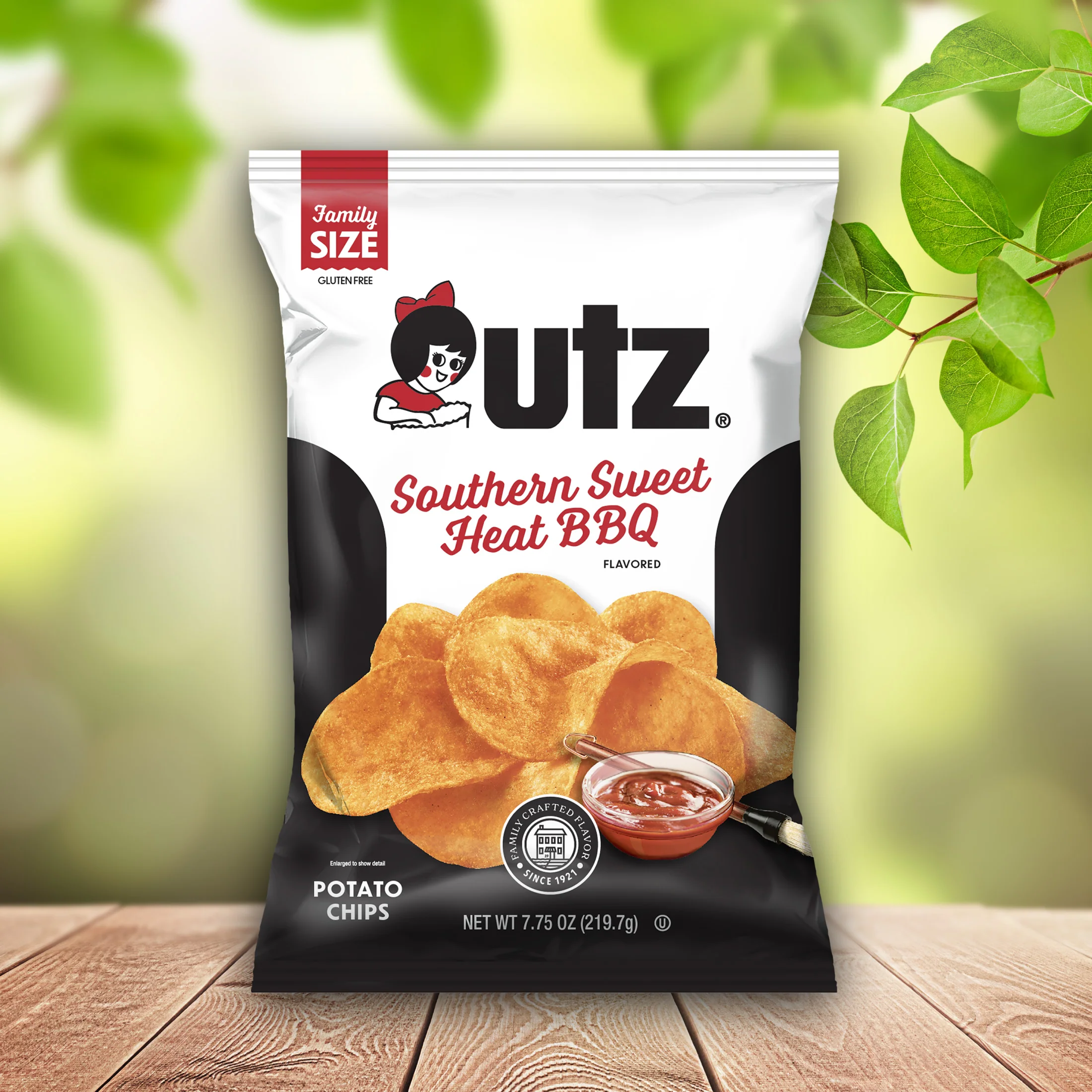 Utz Southern Sweet Heat Barbeque Potato Chips - Image 3