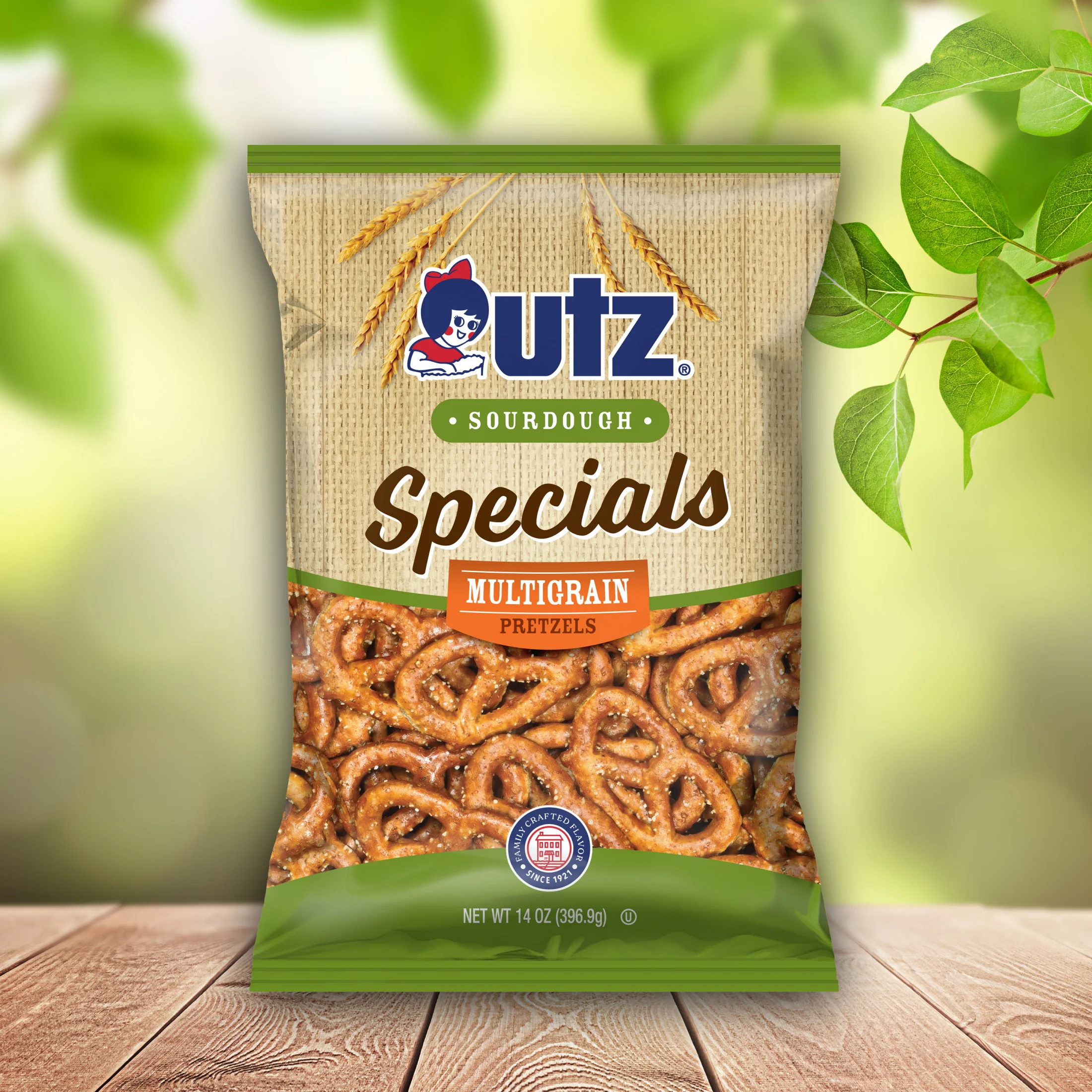 Utz Pretzels Sourdough Specials Multigrain 14 oz - Image 2