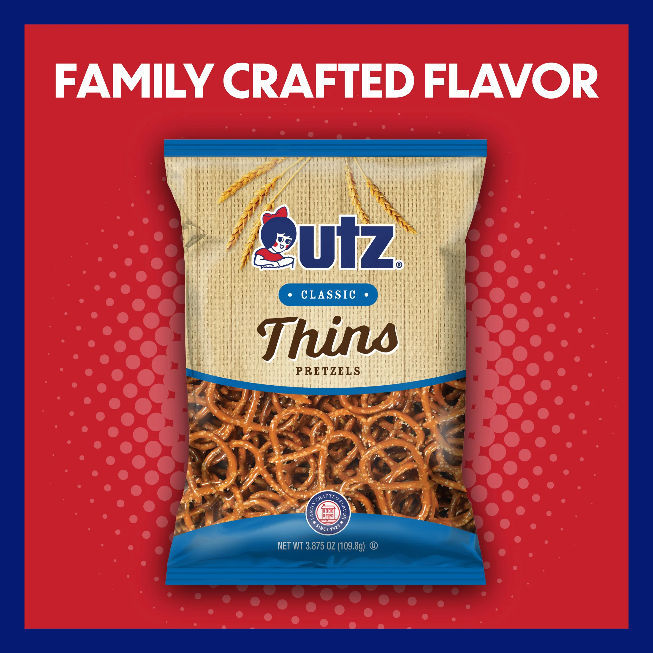 Utz Pretzels Extra Thins 16 oz - Image 3