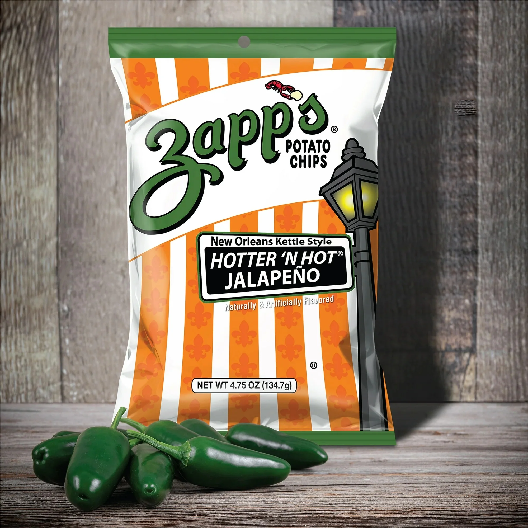 Zapp's Kettle Potato Chips Jalapeno - Image 5