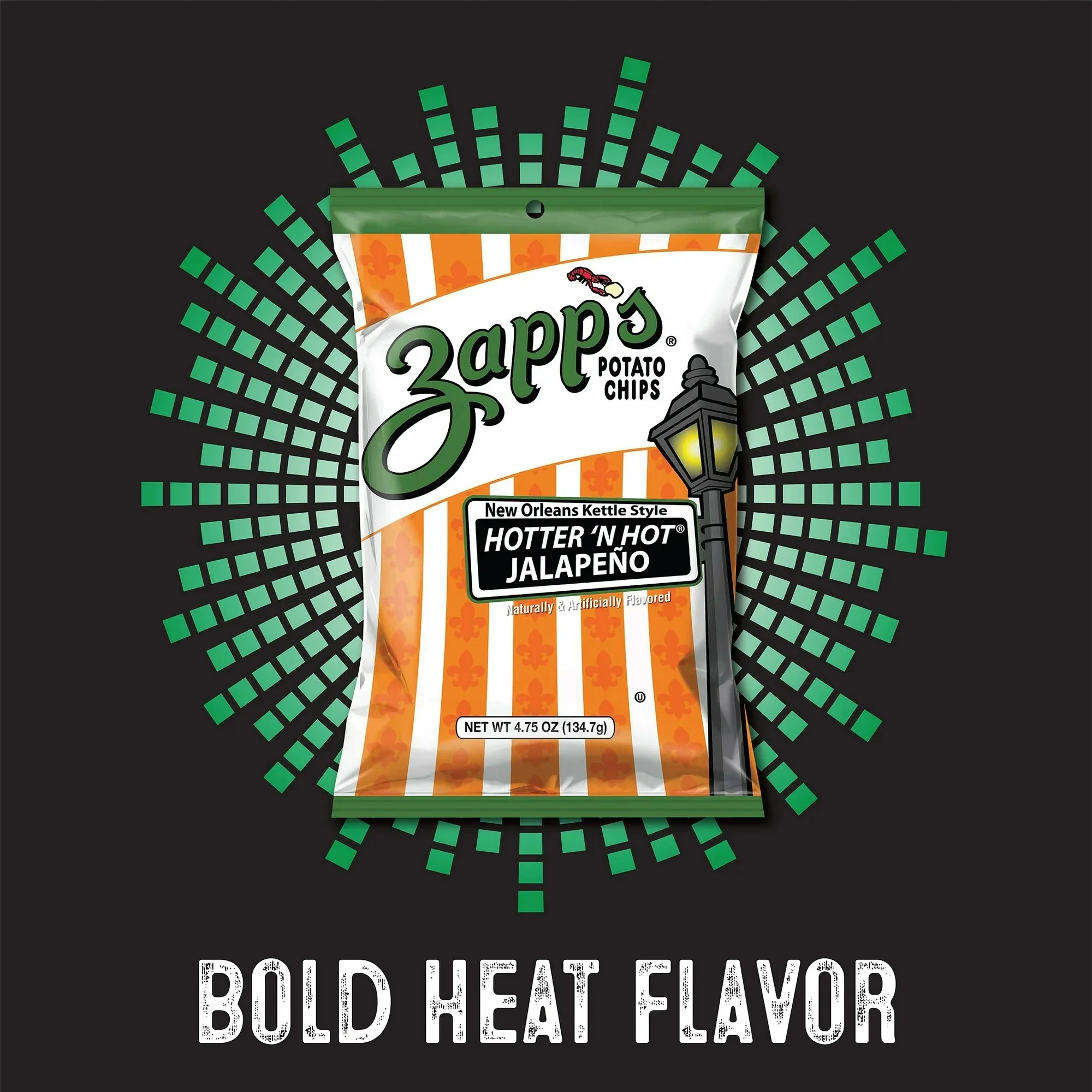 Zapp's Kettle Potato Chips Jalapeno - Image 6