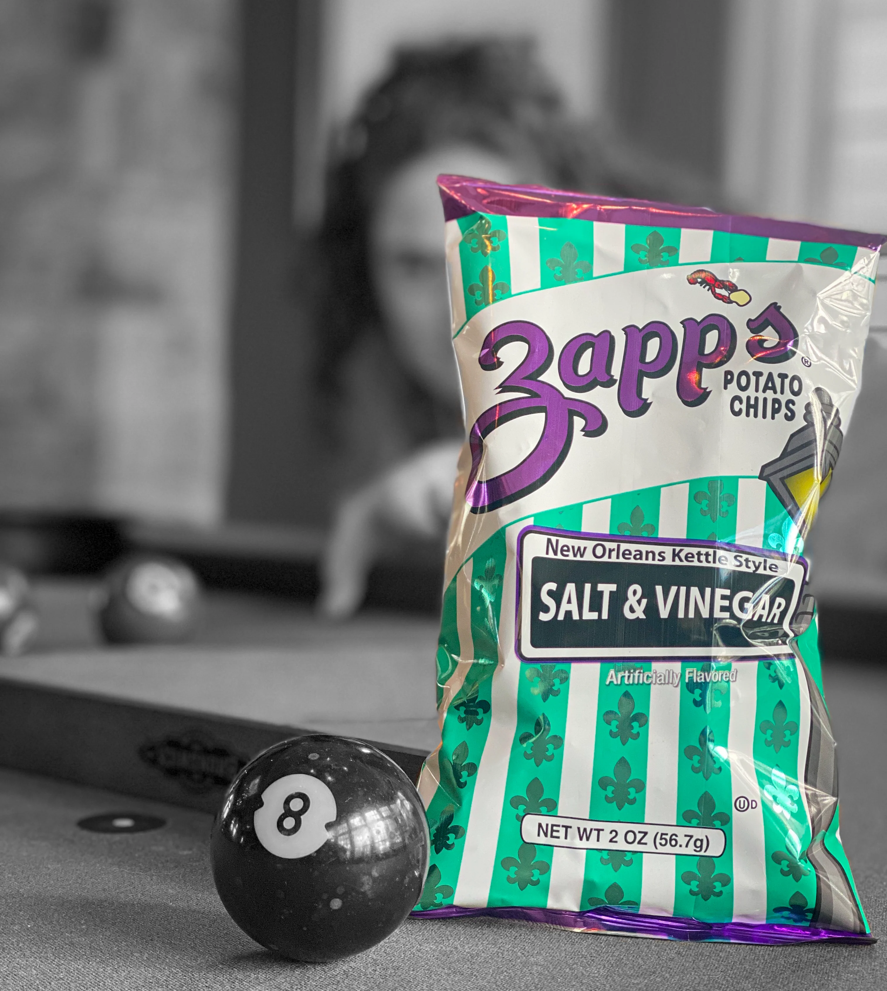 Zapp's Kettle Potato Chips Salt & Vinegar 2 oz. - Image 4