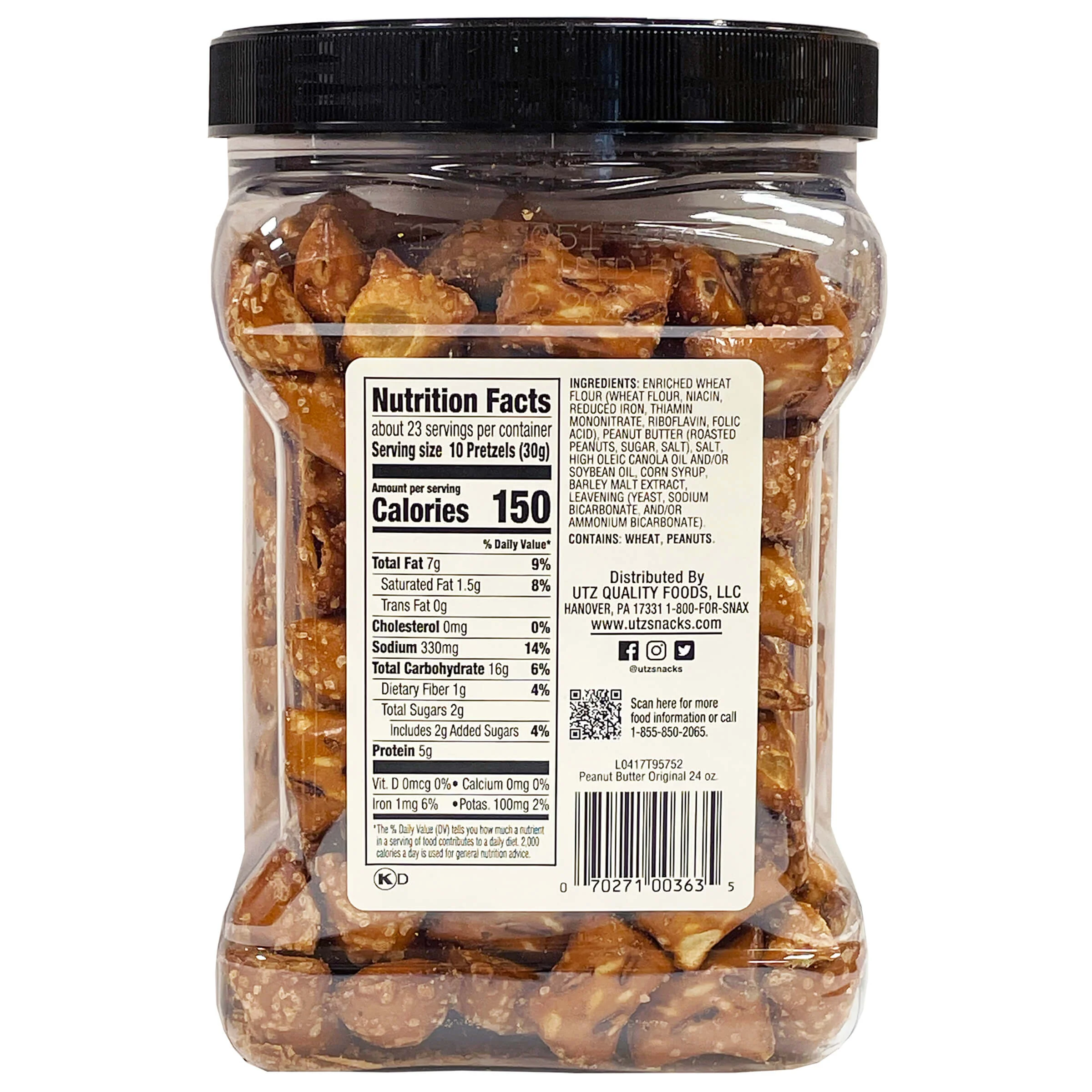 H.K. Anderson Peanut Butter Filled Pretzel Nuggets Barrel, Multipack - Image 4