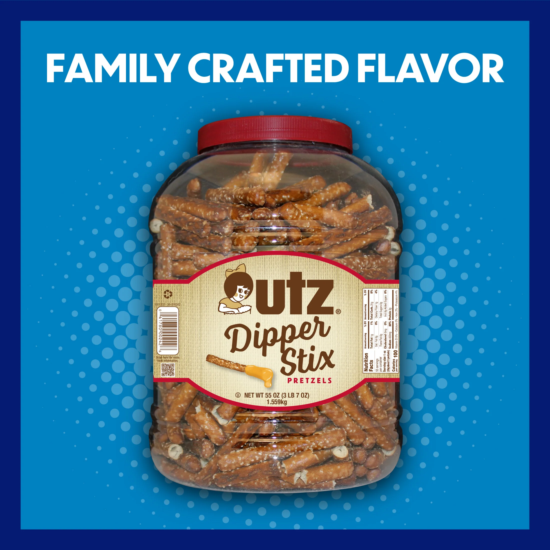 Utz Dipper Sticks Pretzels Barrel - Image 4