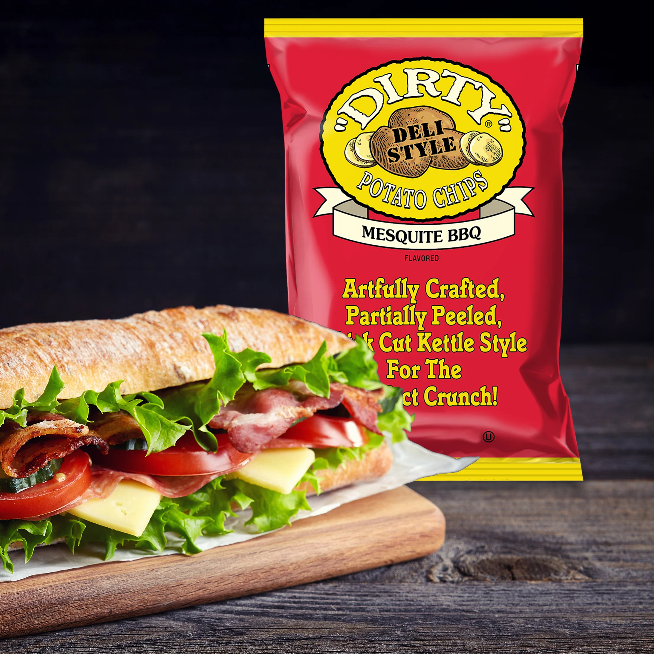 Dirty Kettle Style Potato Chips Mesquite BBQ - Image 3