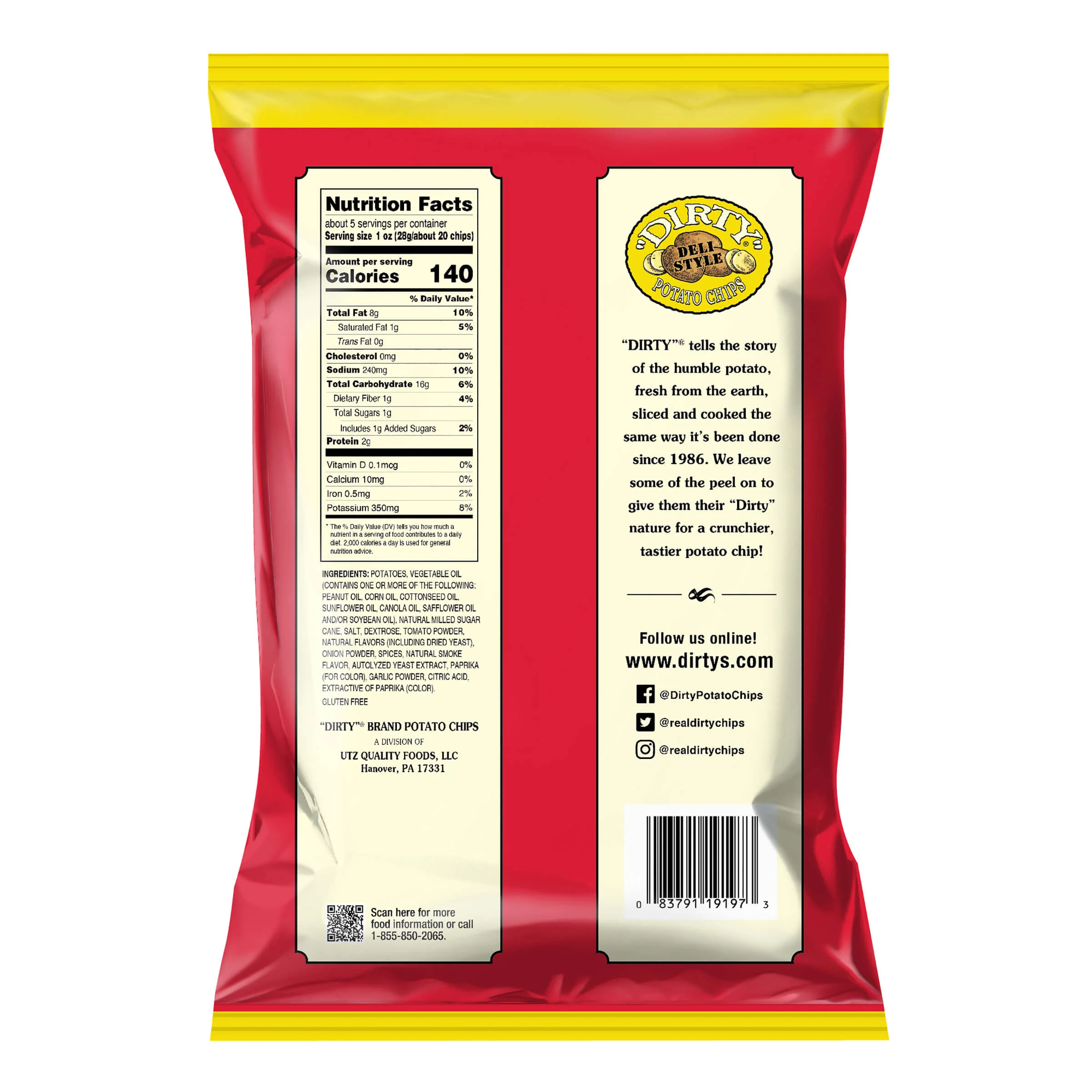 Dirty Kettle Style Potato Chips Mesquite BBQ - Image 7