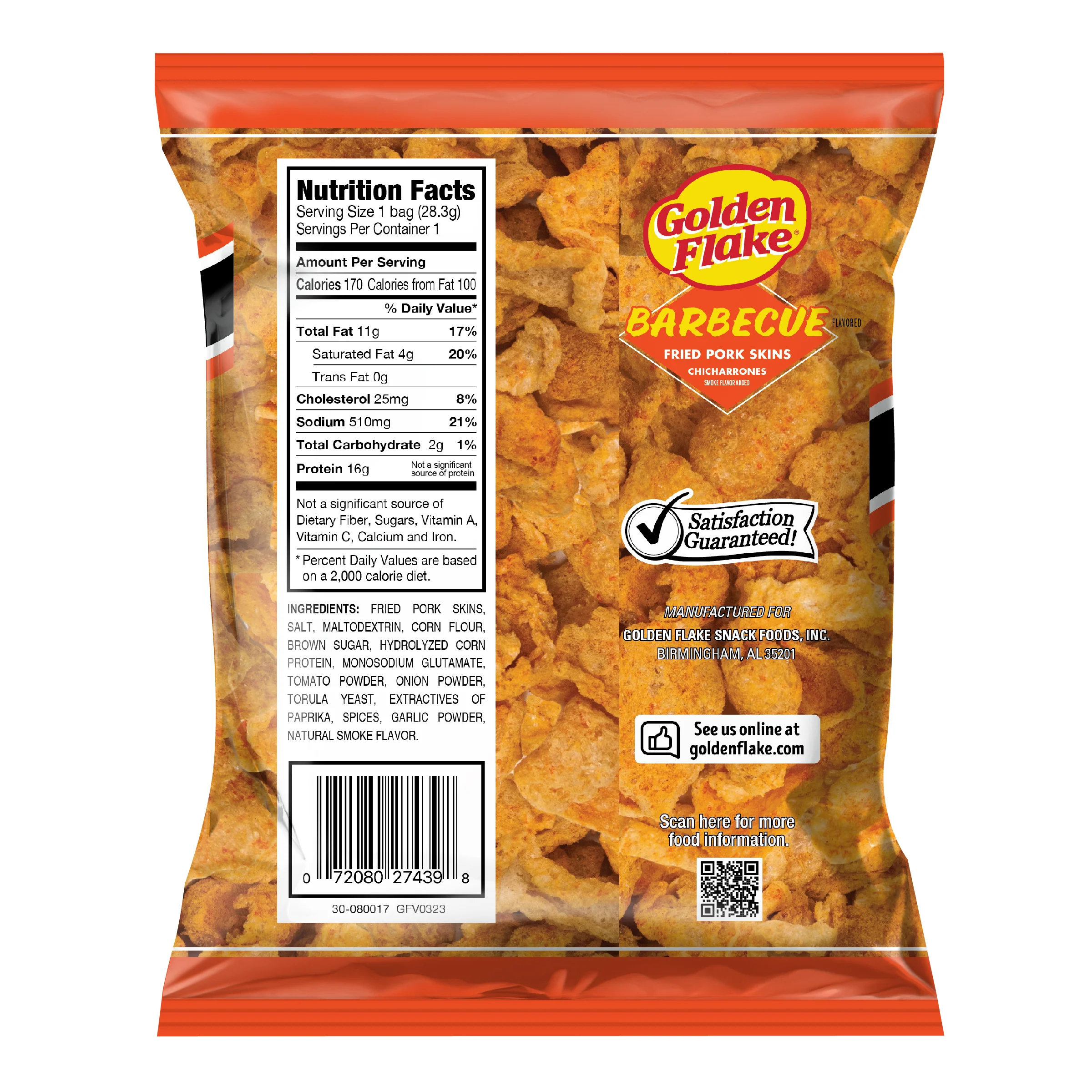 Golden Flake Barbecue Pork Skins - Image 5