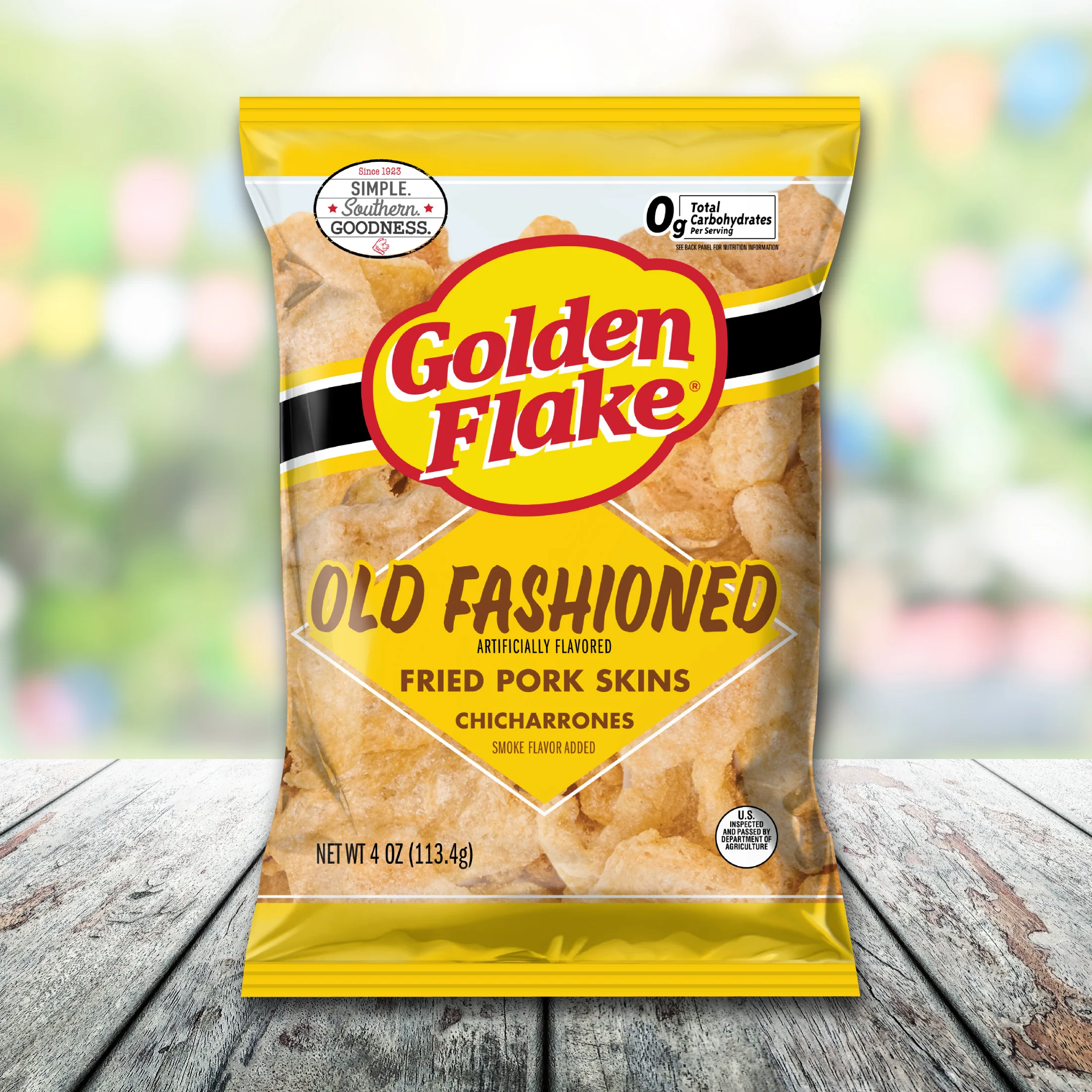 Golden Flake Pork Skins Old Fashioned Original - Image 4