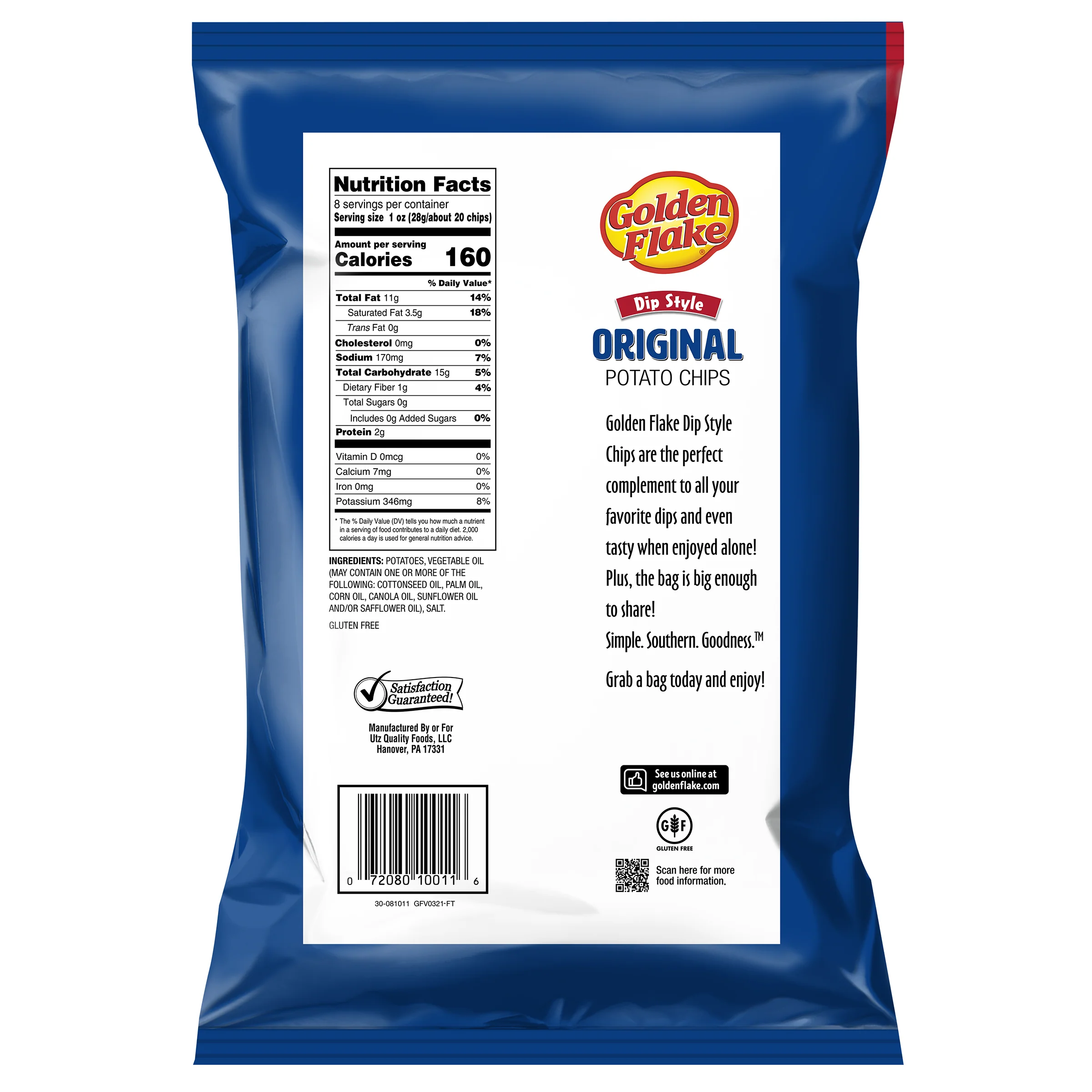 Golden Flake Potato Chips Dip Style Original - Image 5