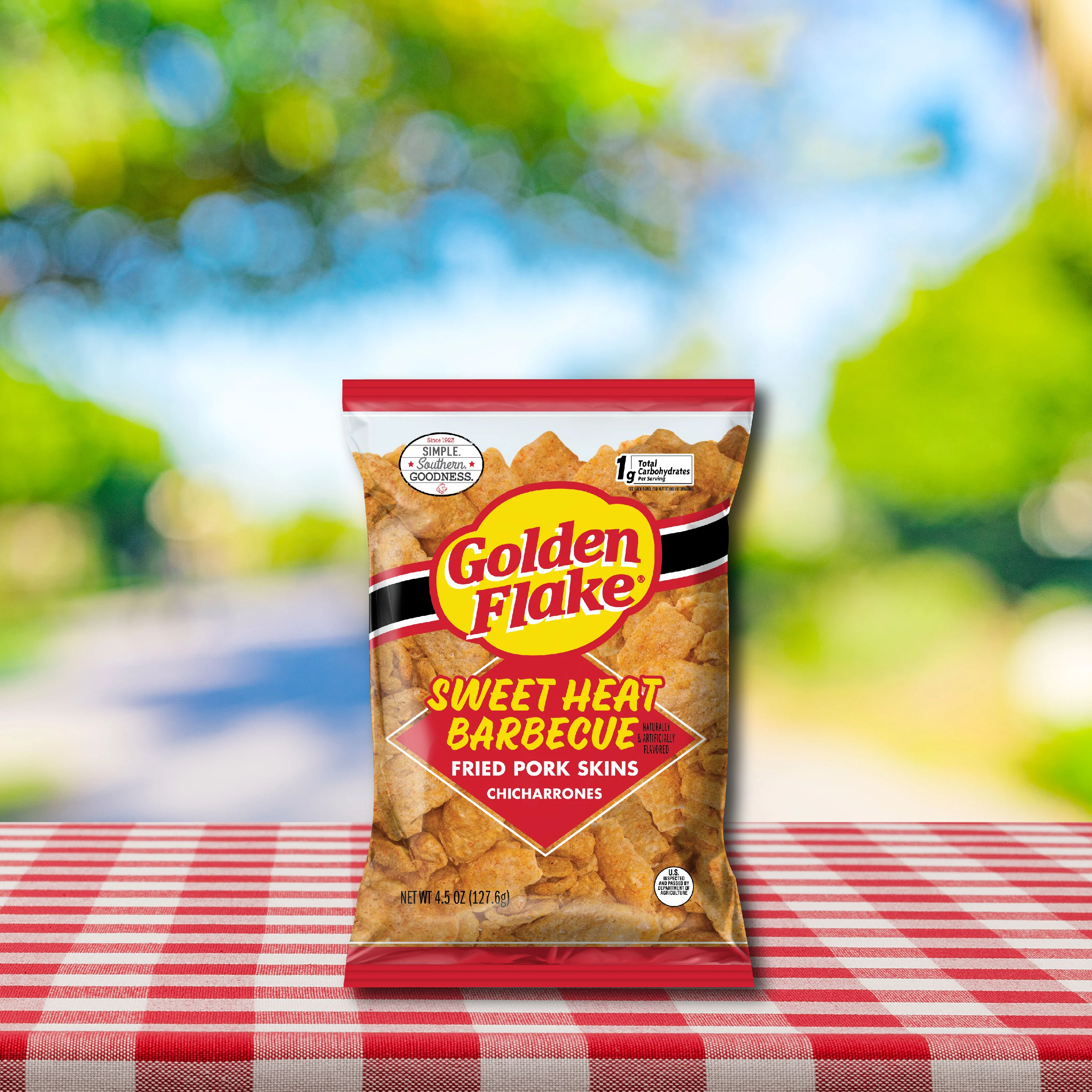 Golden Flake Pork Skins Sweet Heat Barbecue - Image 5