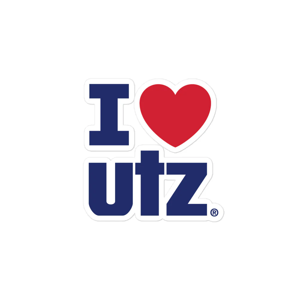 I Love Utz Sticker - Image 3
