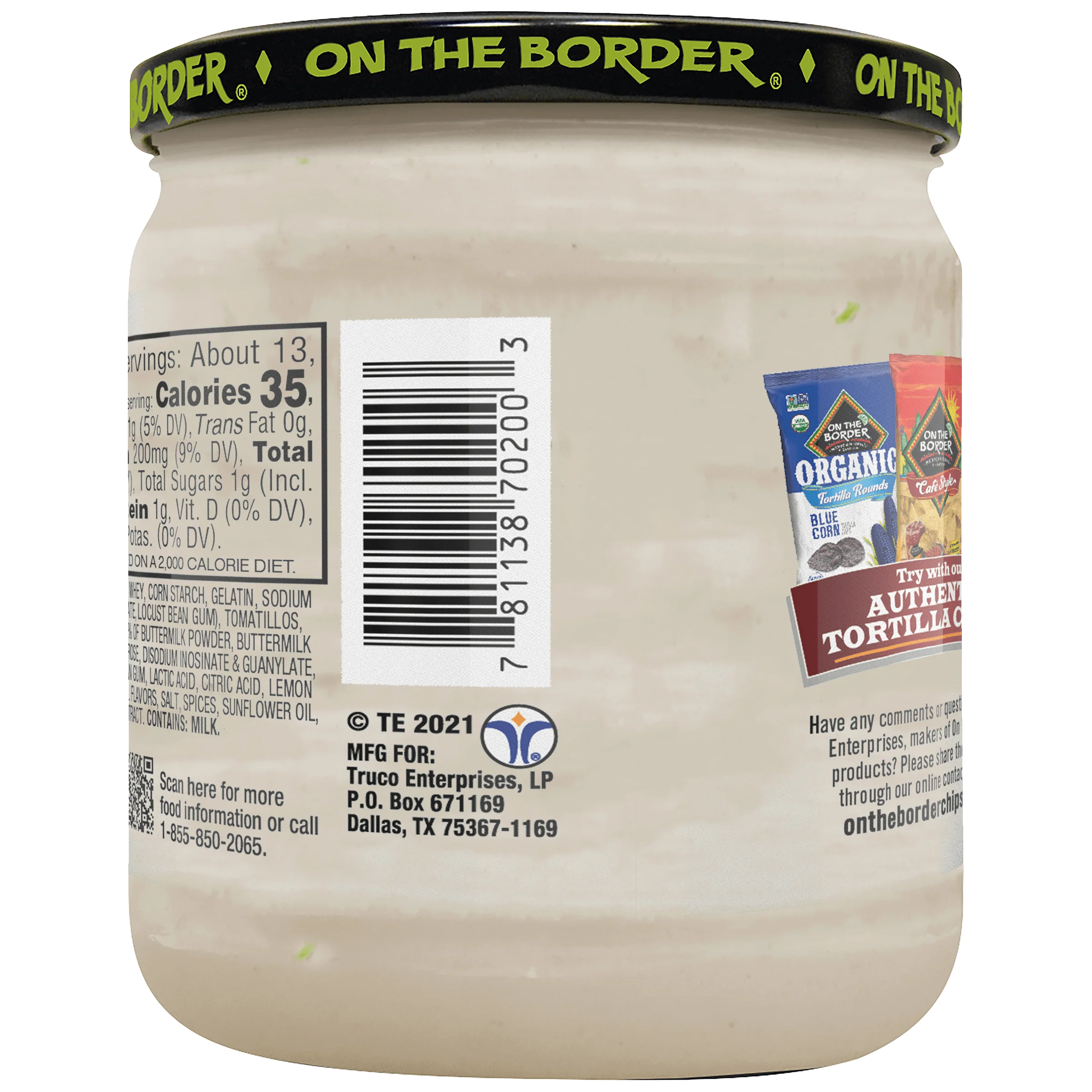 On The Border Jalapeno Ranch Dip - Image 5