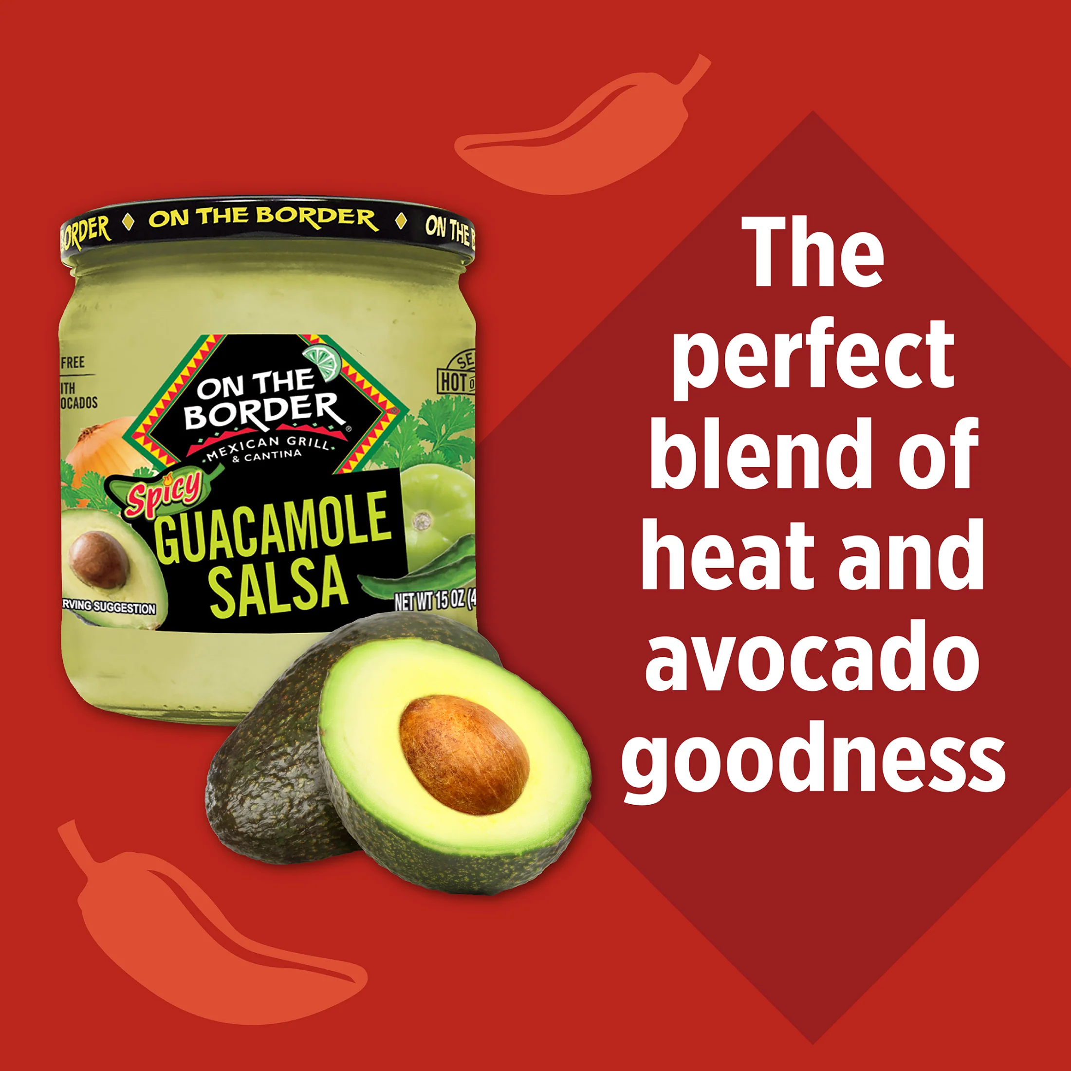 On The Border Salsa Spicy Guacamole - Image 3