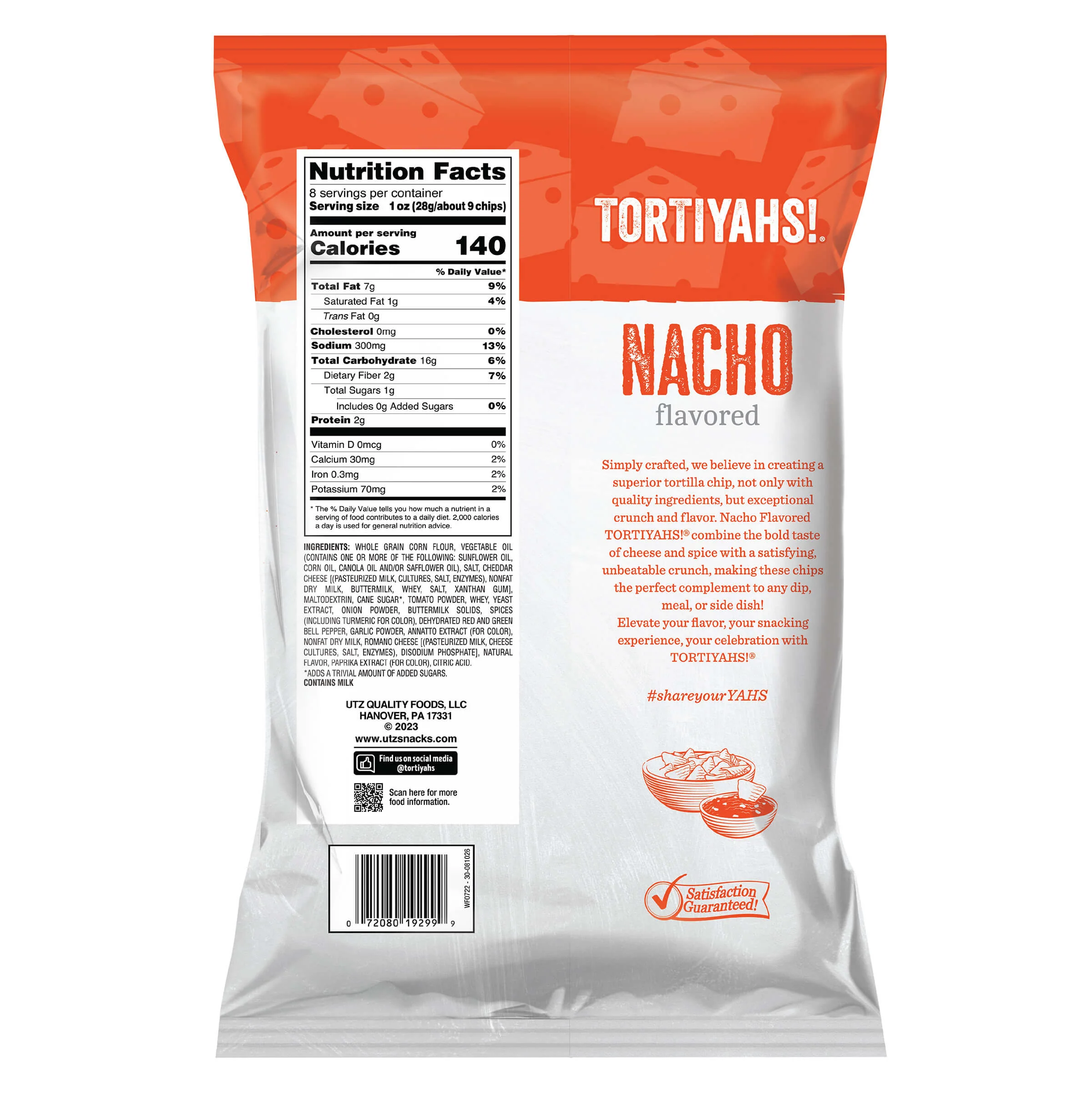TORTIYAHS!® Nacho Tortilla Chips - Image 4