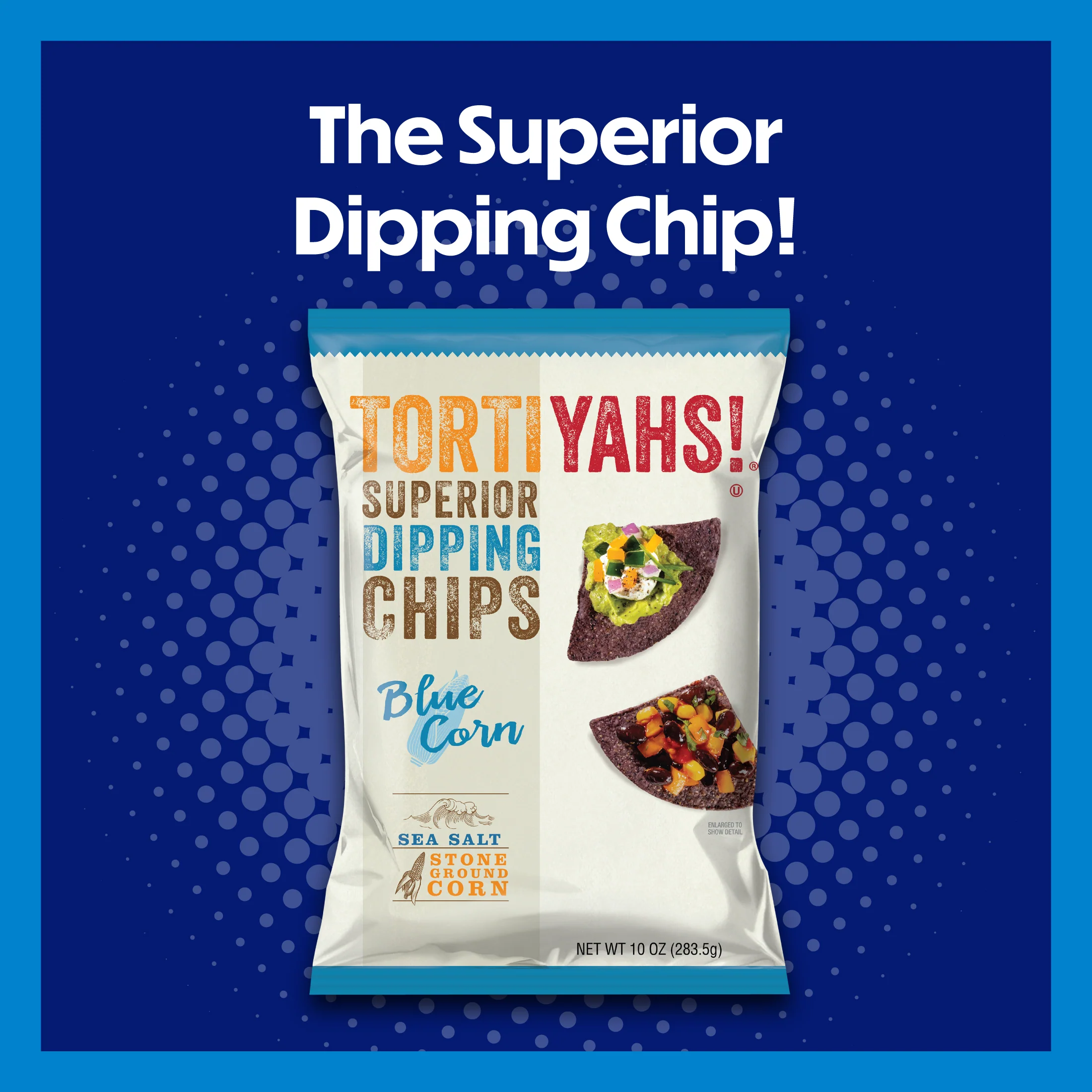 TORTIYAHS!® Superior Dipping Chips Blue Corn - Image 4