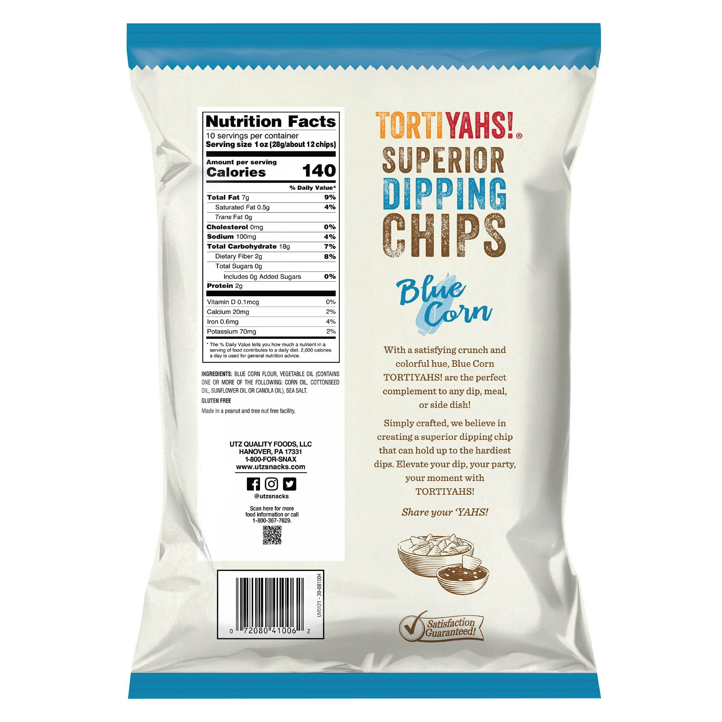 TORTIYAHS!® Superior Dipping Chips Blue Corn - Image 5