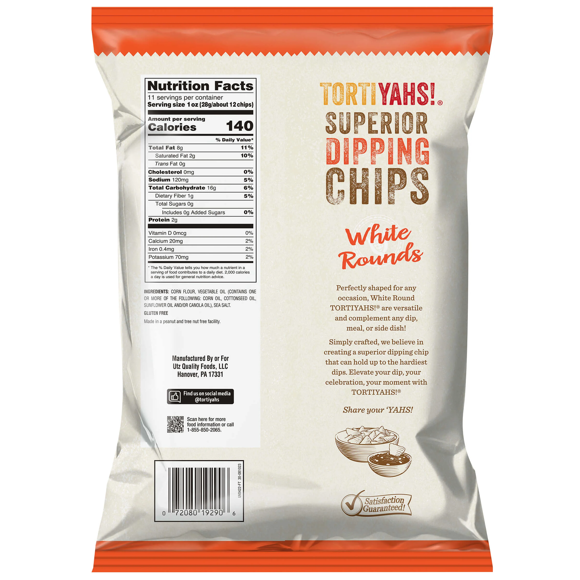 TORTIYAHS!® Superior Dipping Chips White Rounds - Image 5