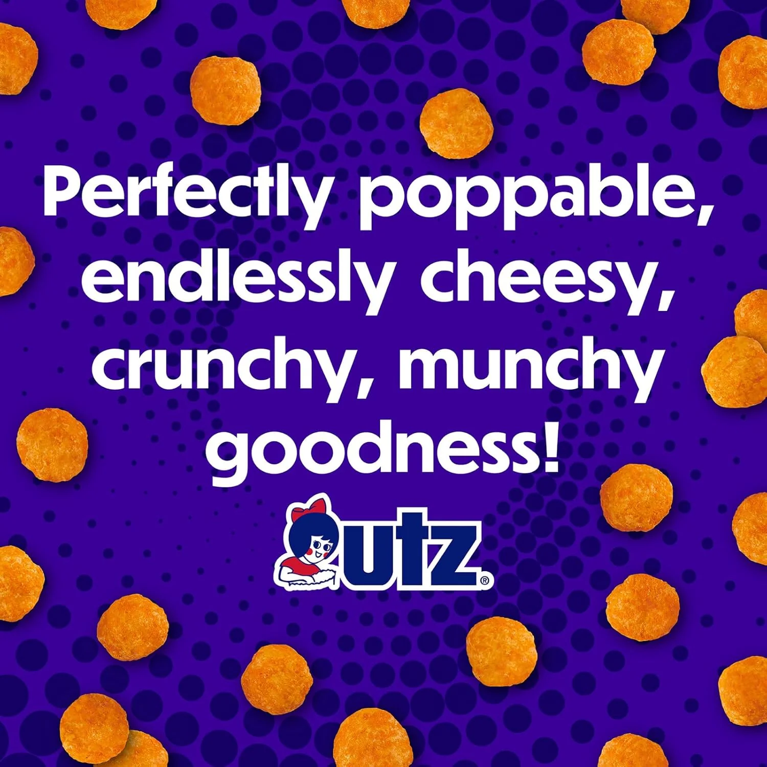 Utz Cheddar Cheese Balls Barrel - Image 4