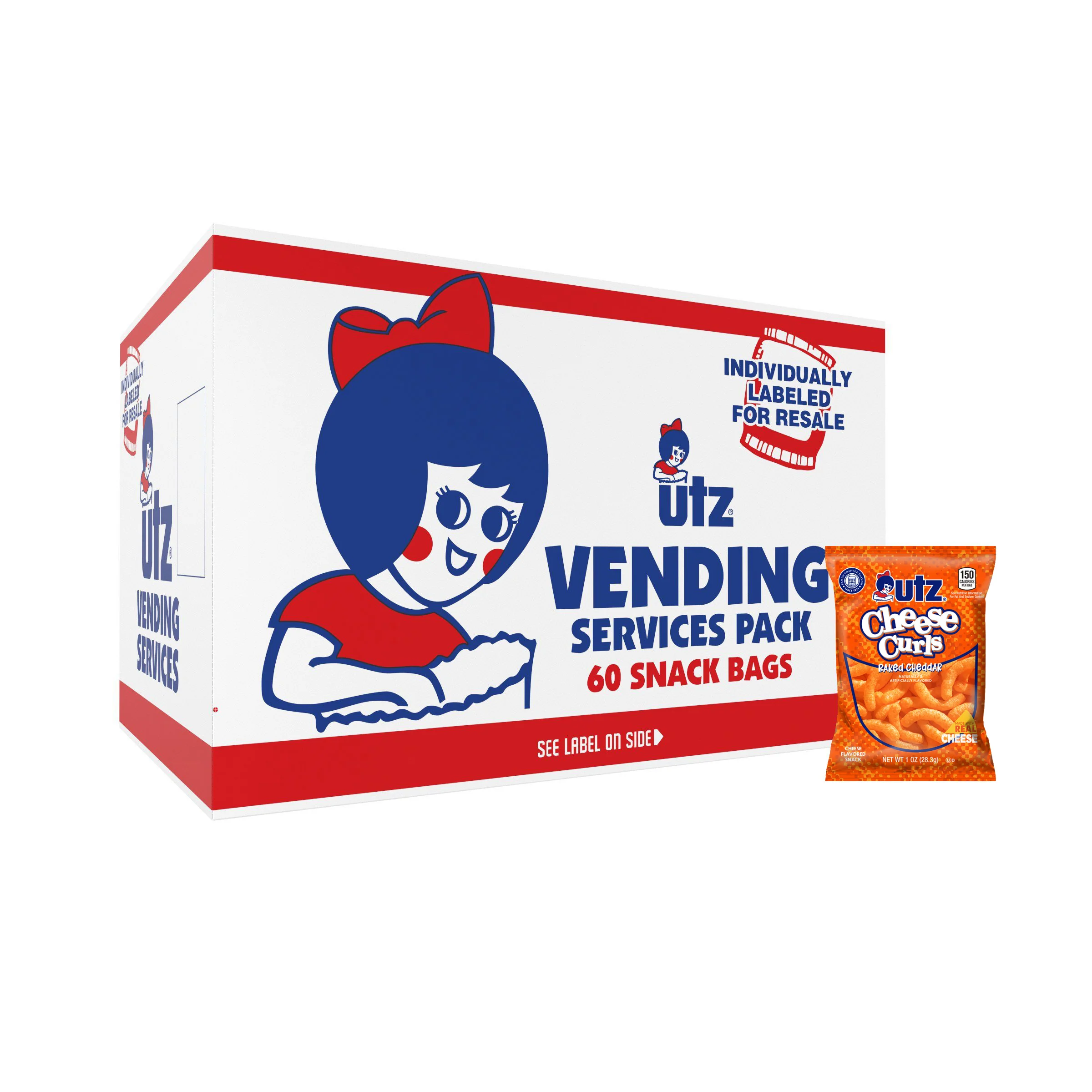 Utz Cheese Curls Cheddar - Image 6