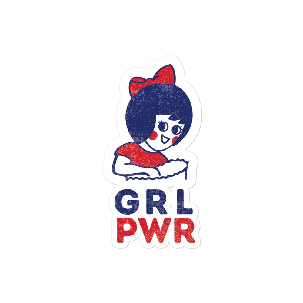 Utz "GRL PWR" Sticker - Image 3