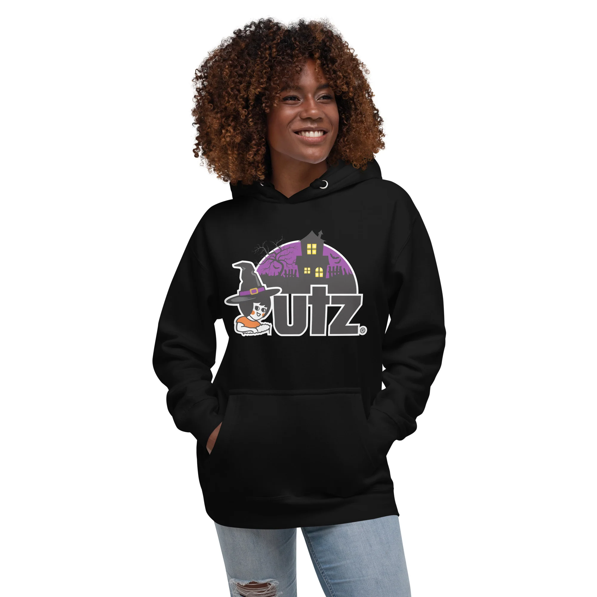 Utz Halloween Haunted House Hoodie - Image 4