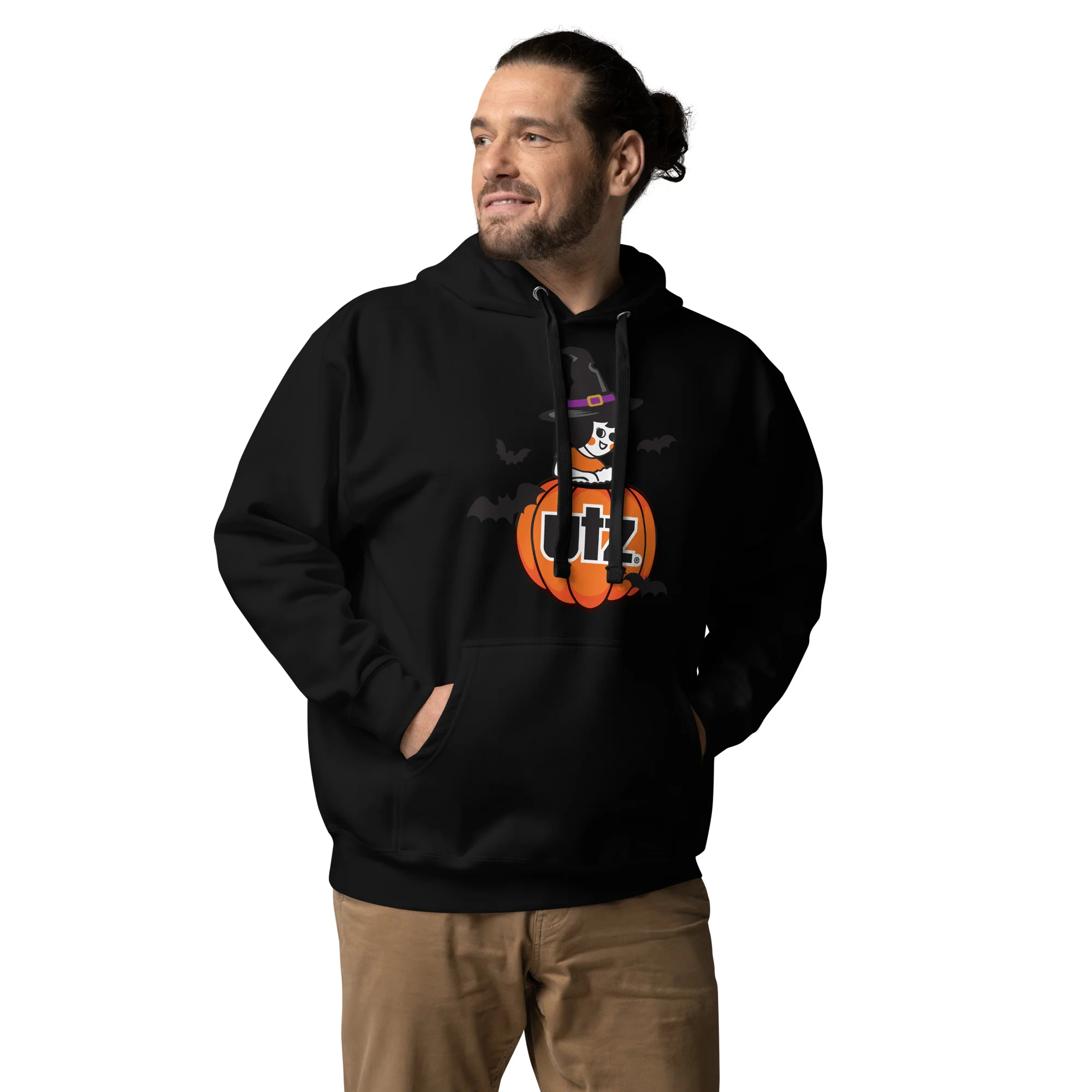 Utz Halloween Pumpkin Hoodie - Image 3