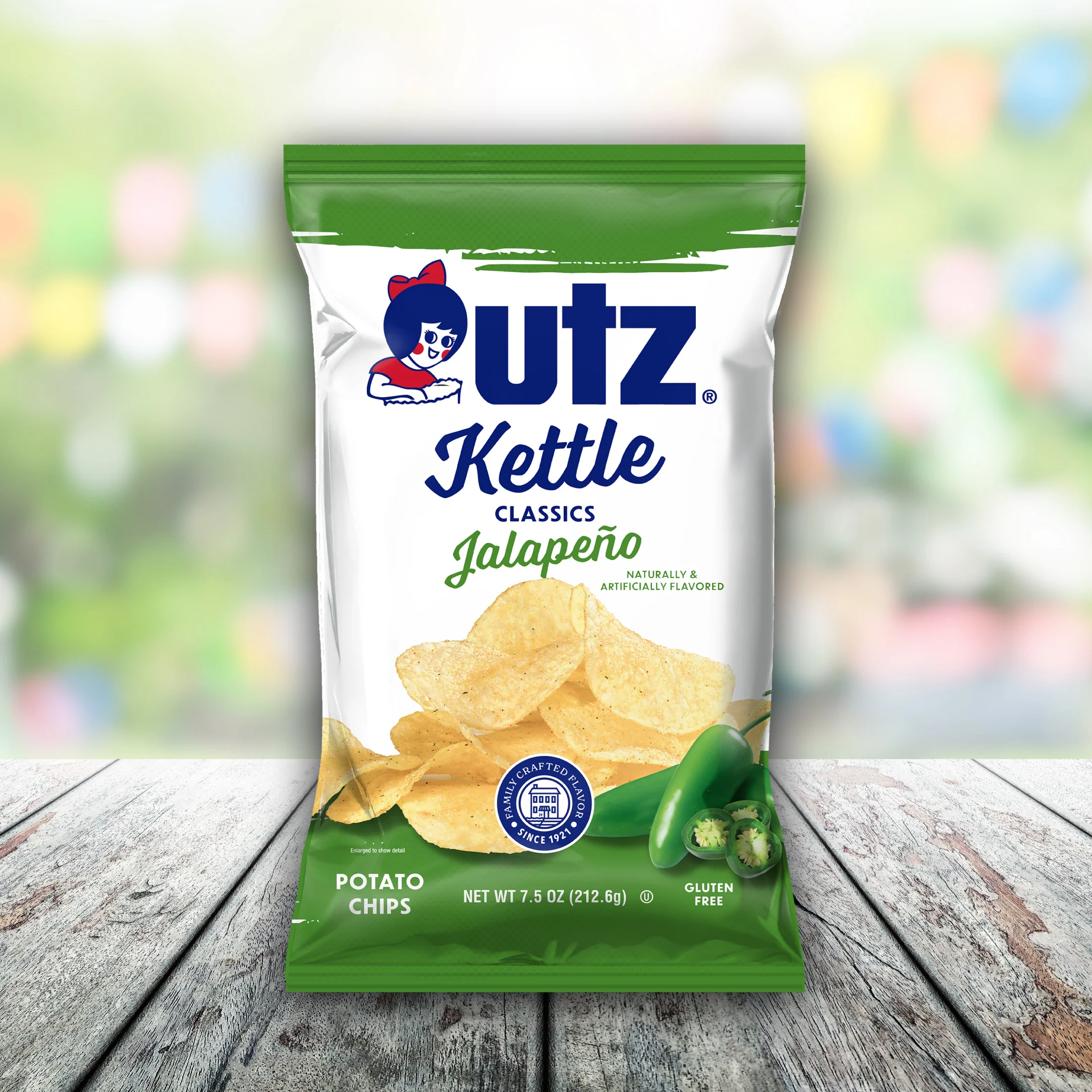 Utz Kettle Classics Potato Chips Jalapeno - Image 3