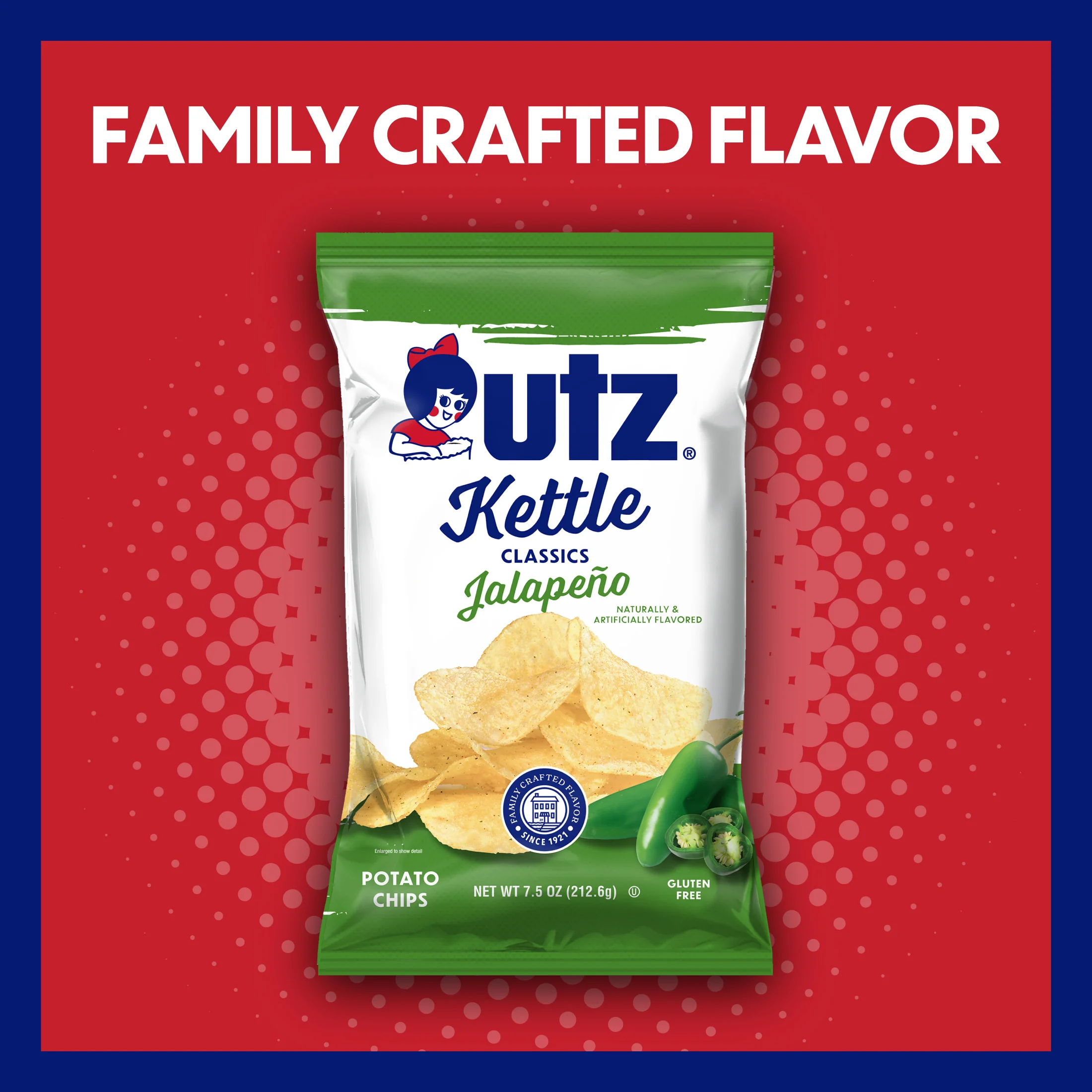 Utz Kettle Classics Potato Chips Jalapeno - Image 5