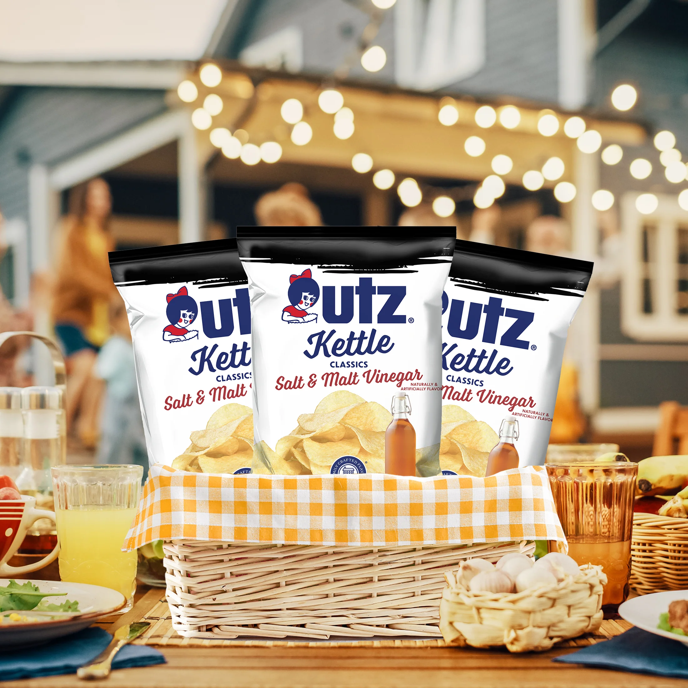 Utz Kettle Classics Potato Chips Salt & Malt Vinegar - Image 6