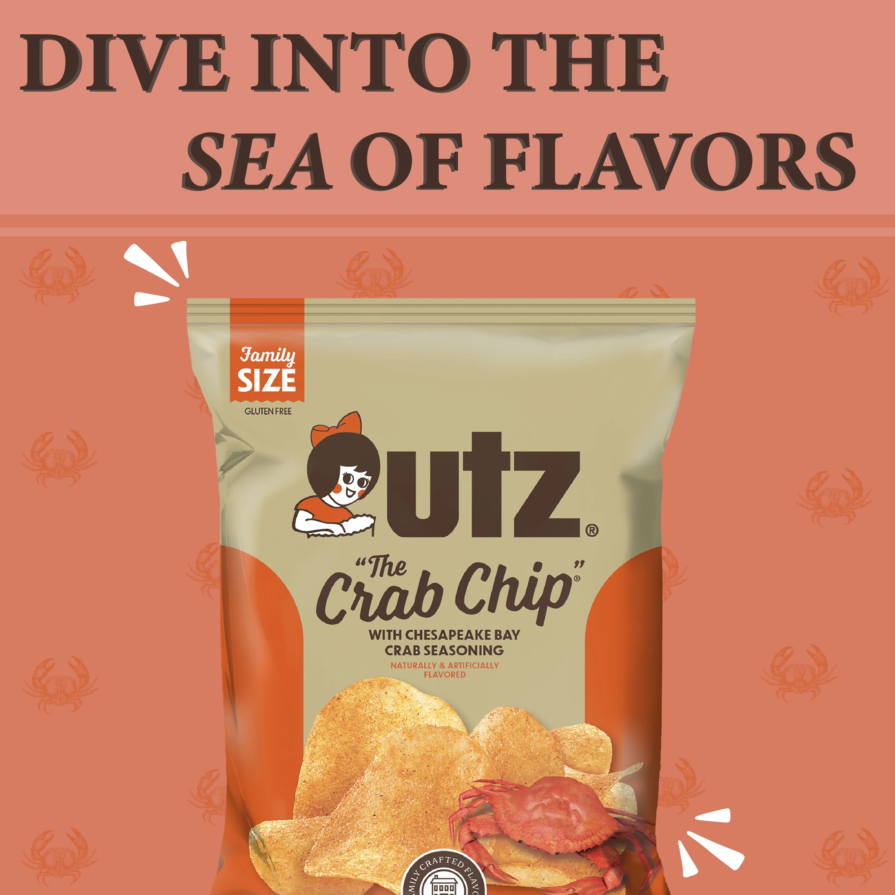Utz Kettle Classics Potato Chips Mash Up Smokin' Sweet Crab - Image 4