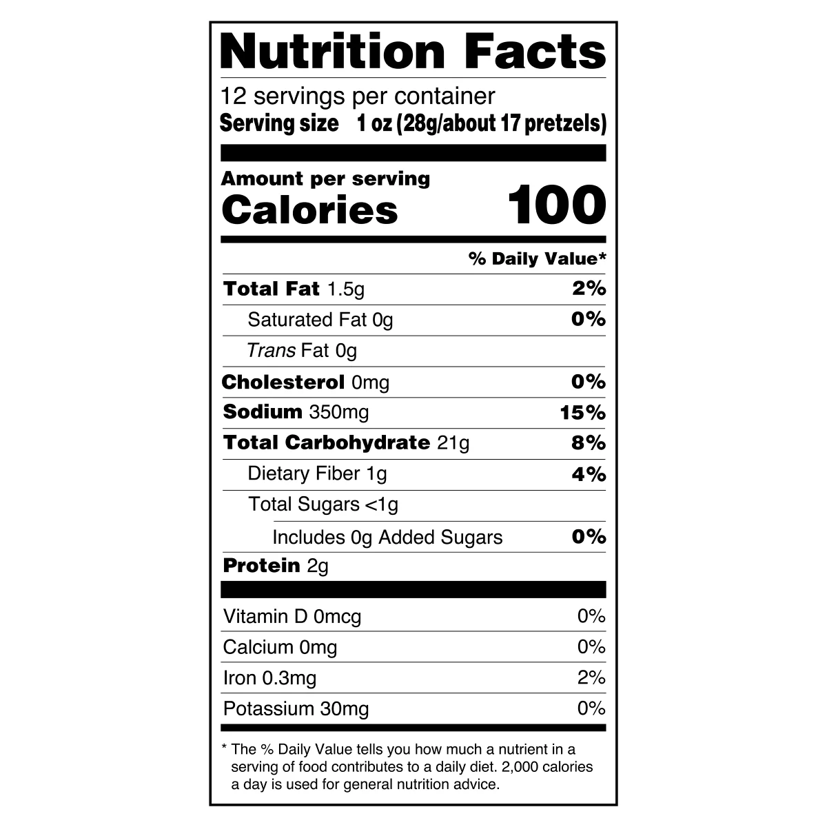 Utz Mixed Minis ® Pretzels, Sea Salt - Image 6