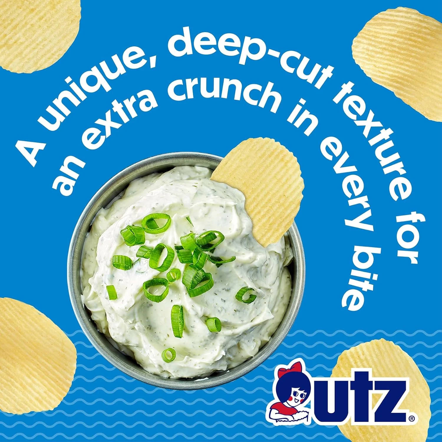 Utz Ripples Original Potato Chips - Image 4