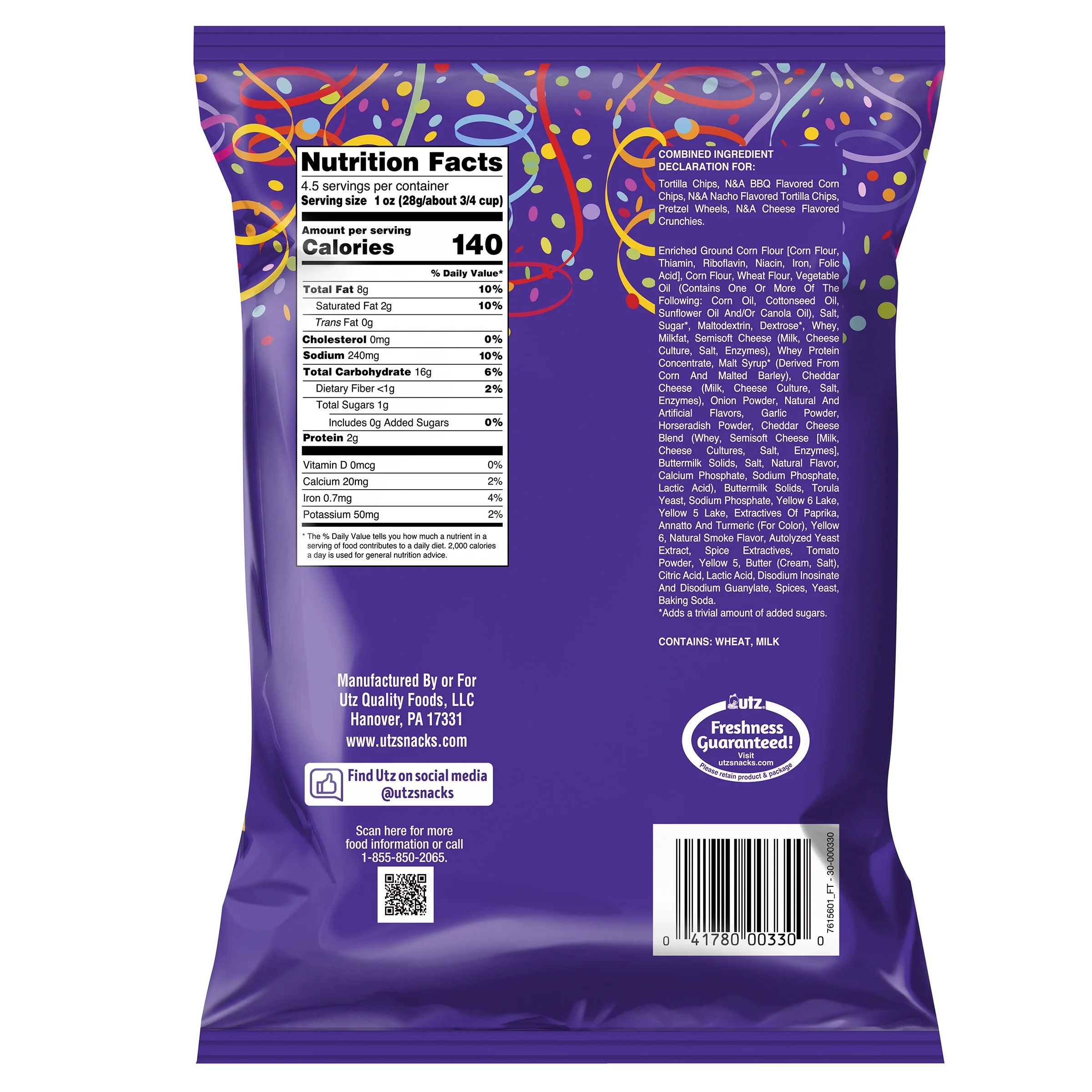 Utz Party Mix 4.5 oz. - Image 5