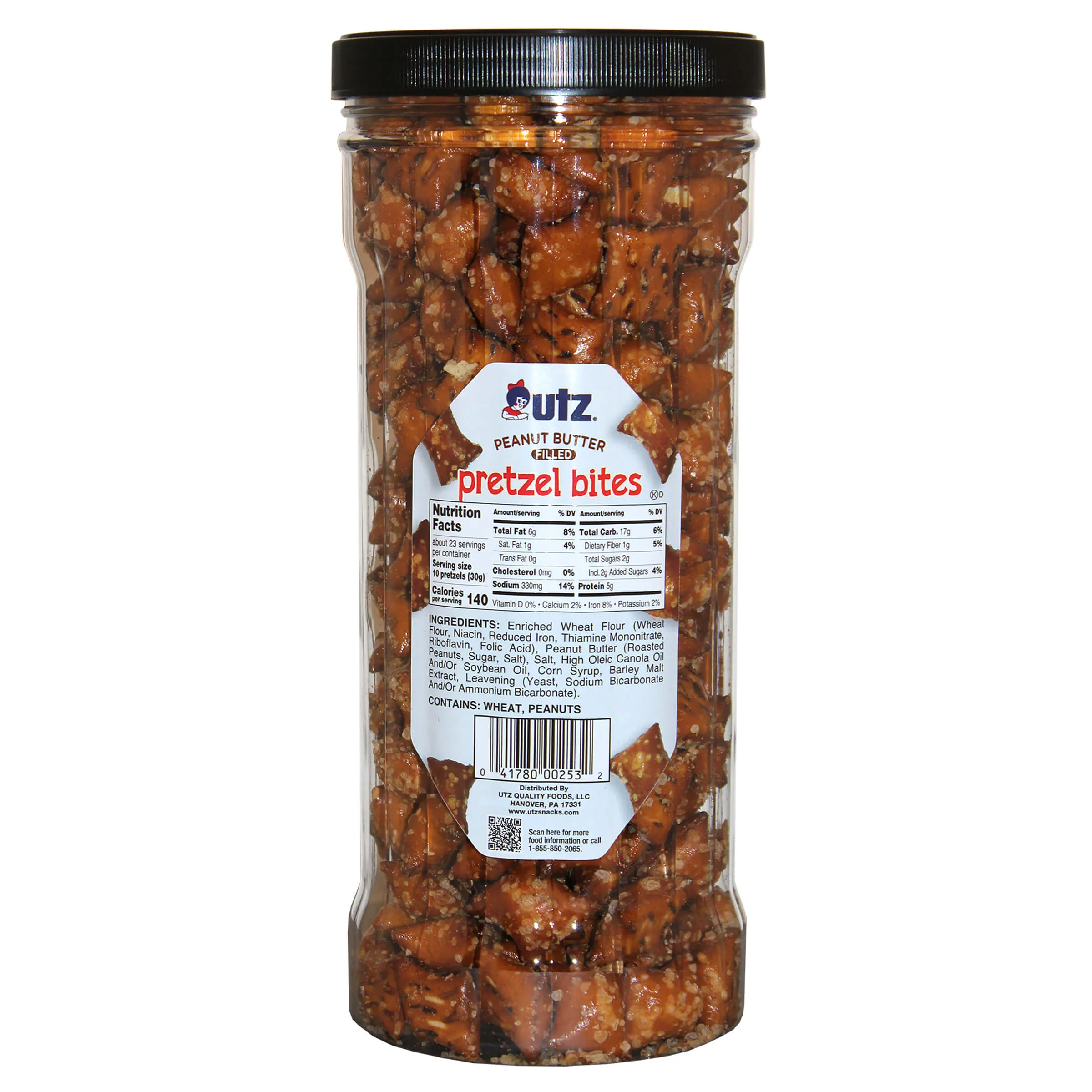 Utz Peanut Butter Filled Pretzel Bites Barrel - Image 6