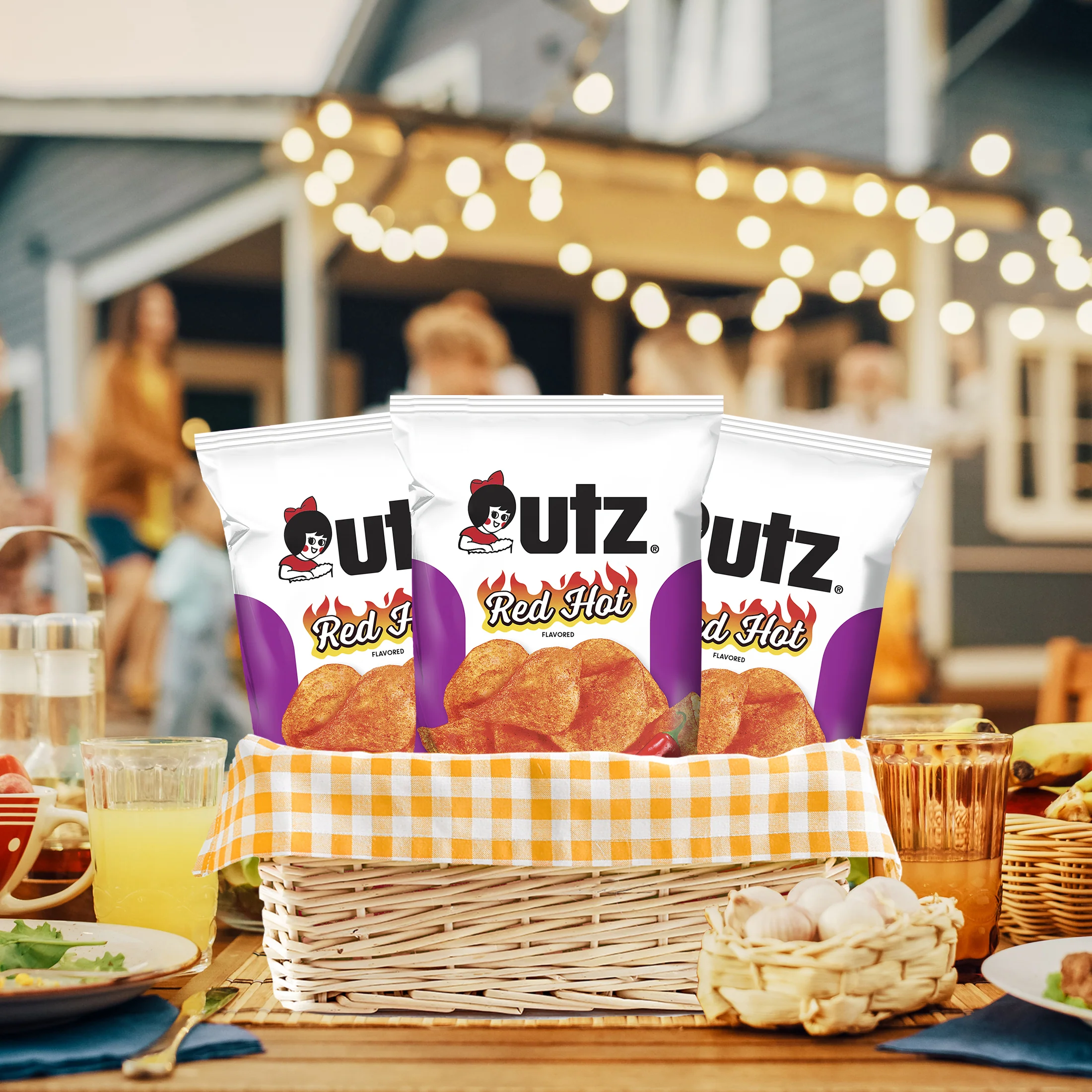 Utz Red Hot Potato Chips - Image 9